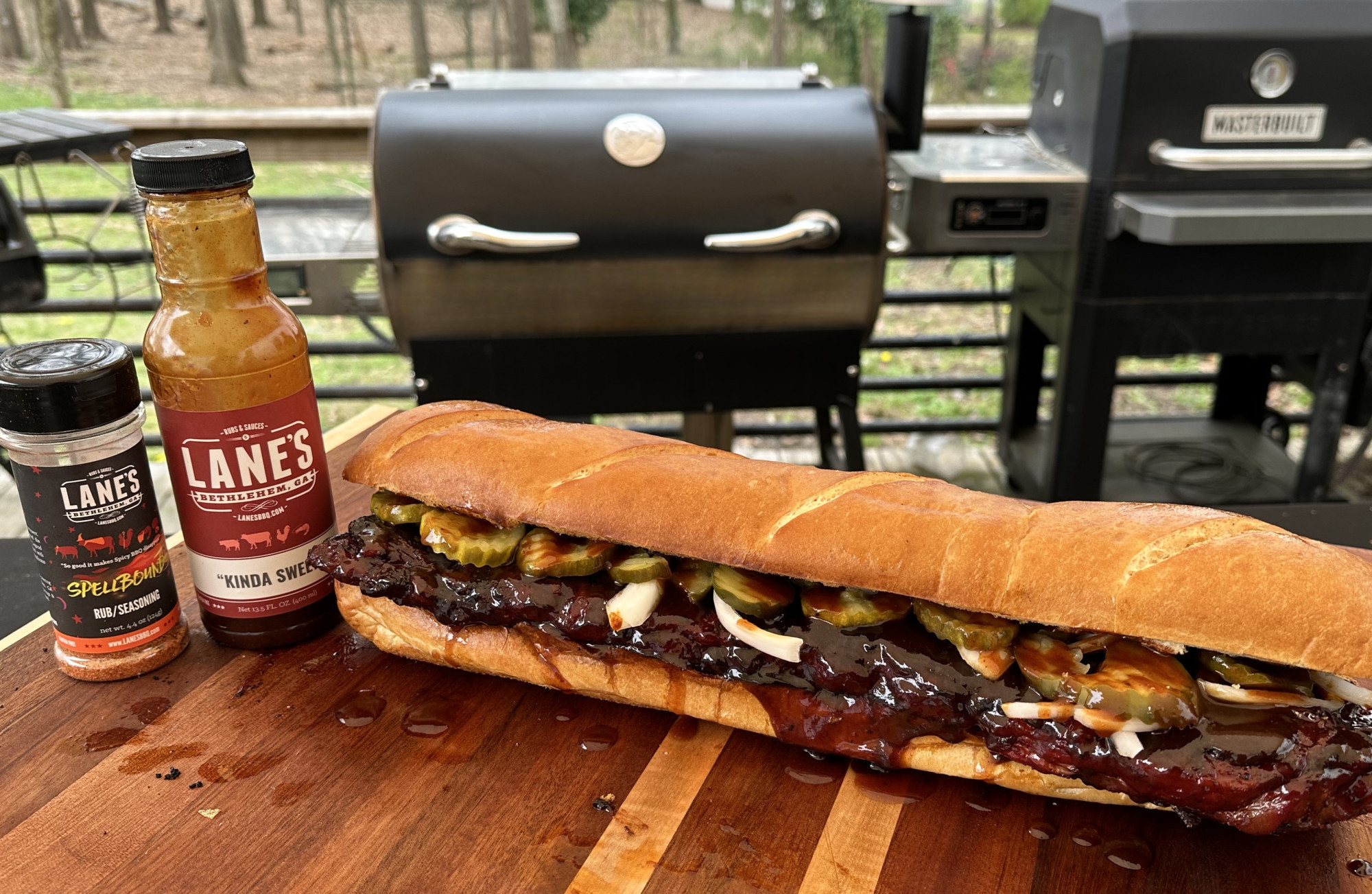 BBQ Rib Sandwich