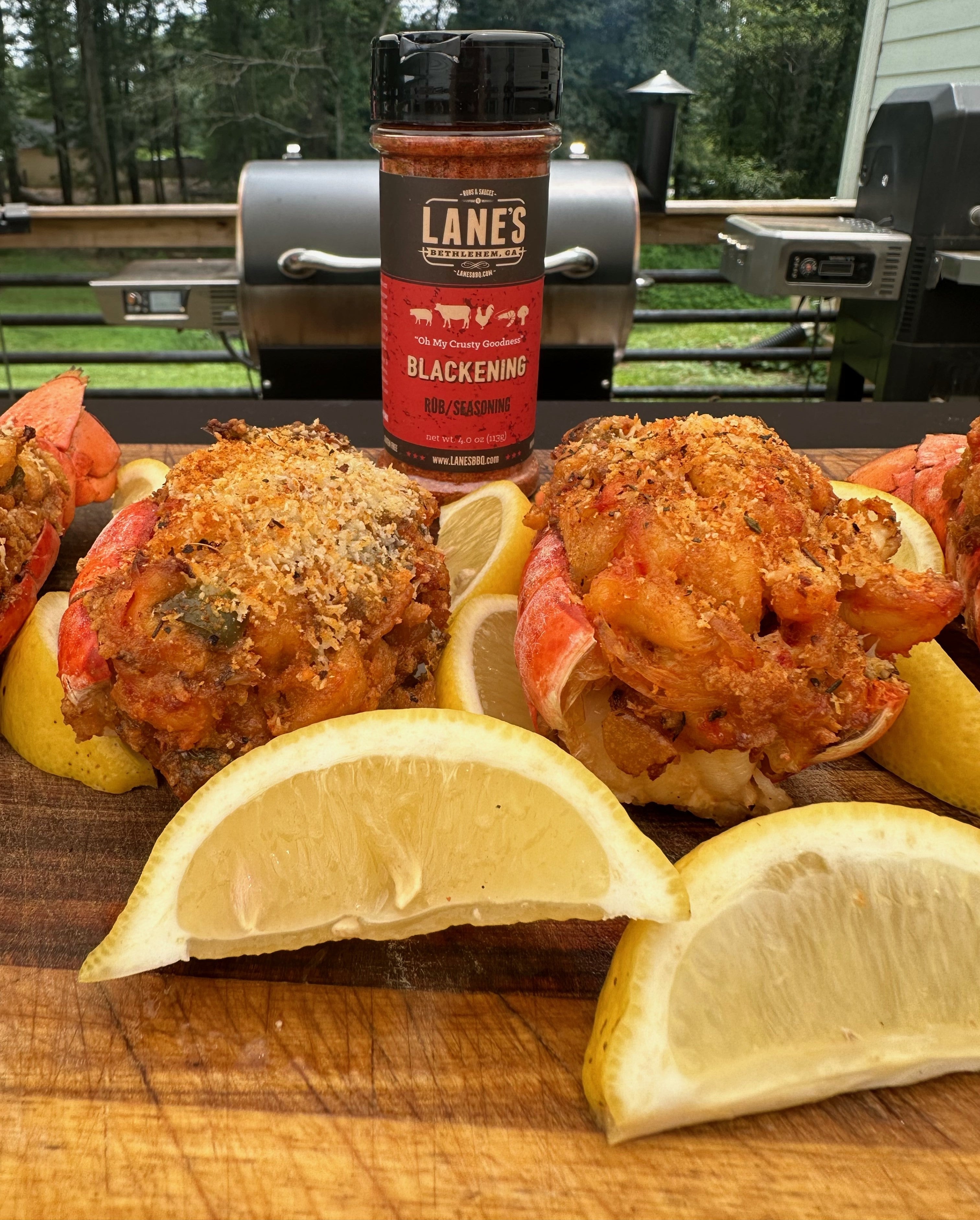 cajun stuffed lobster tail