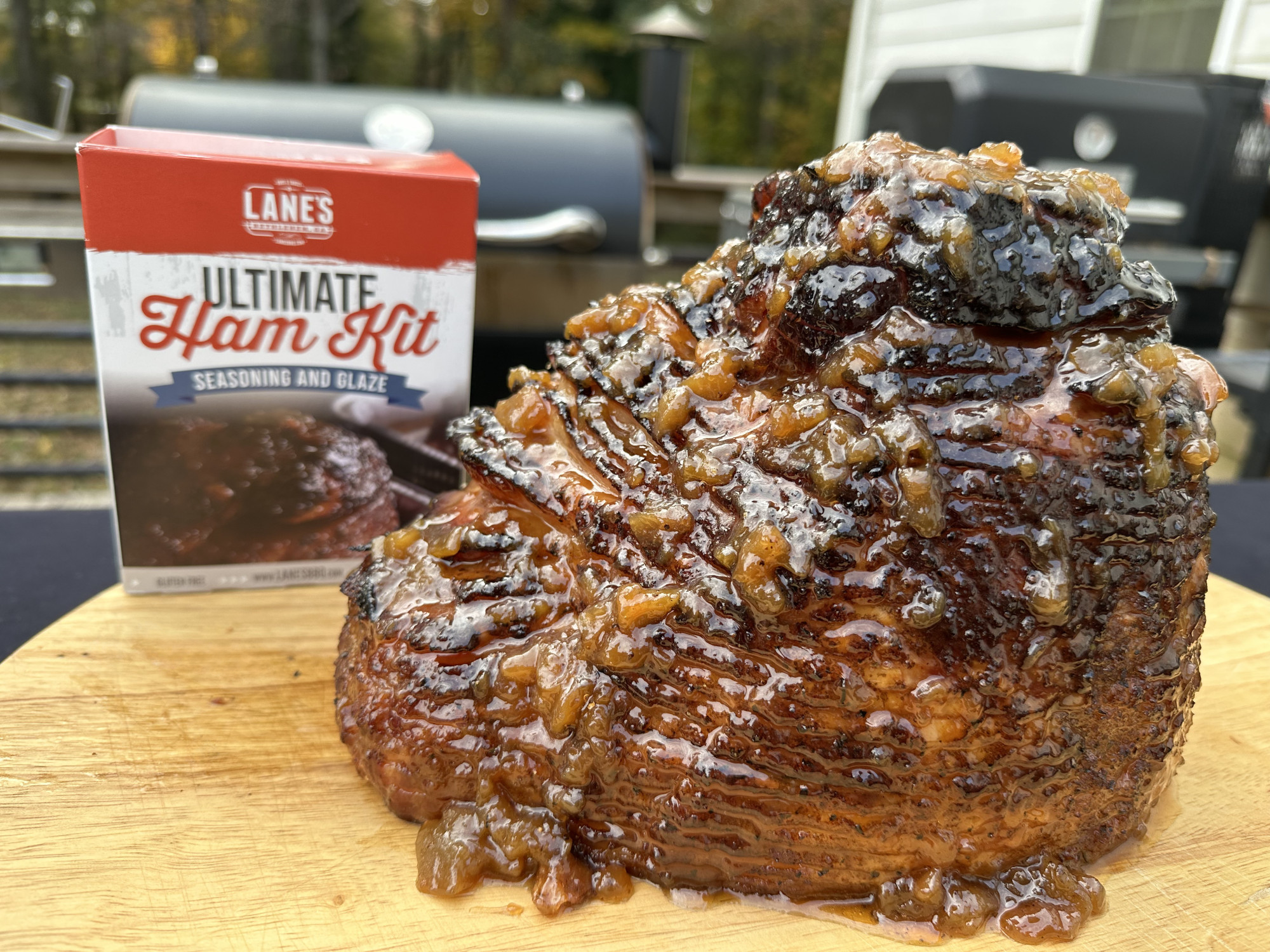 Lane's BBQ Ham Seasoning and Glaze Kit