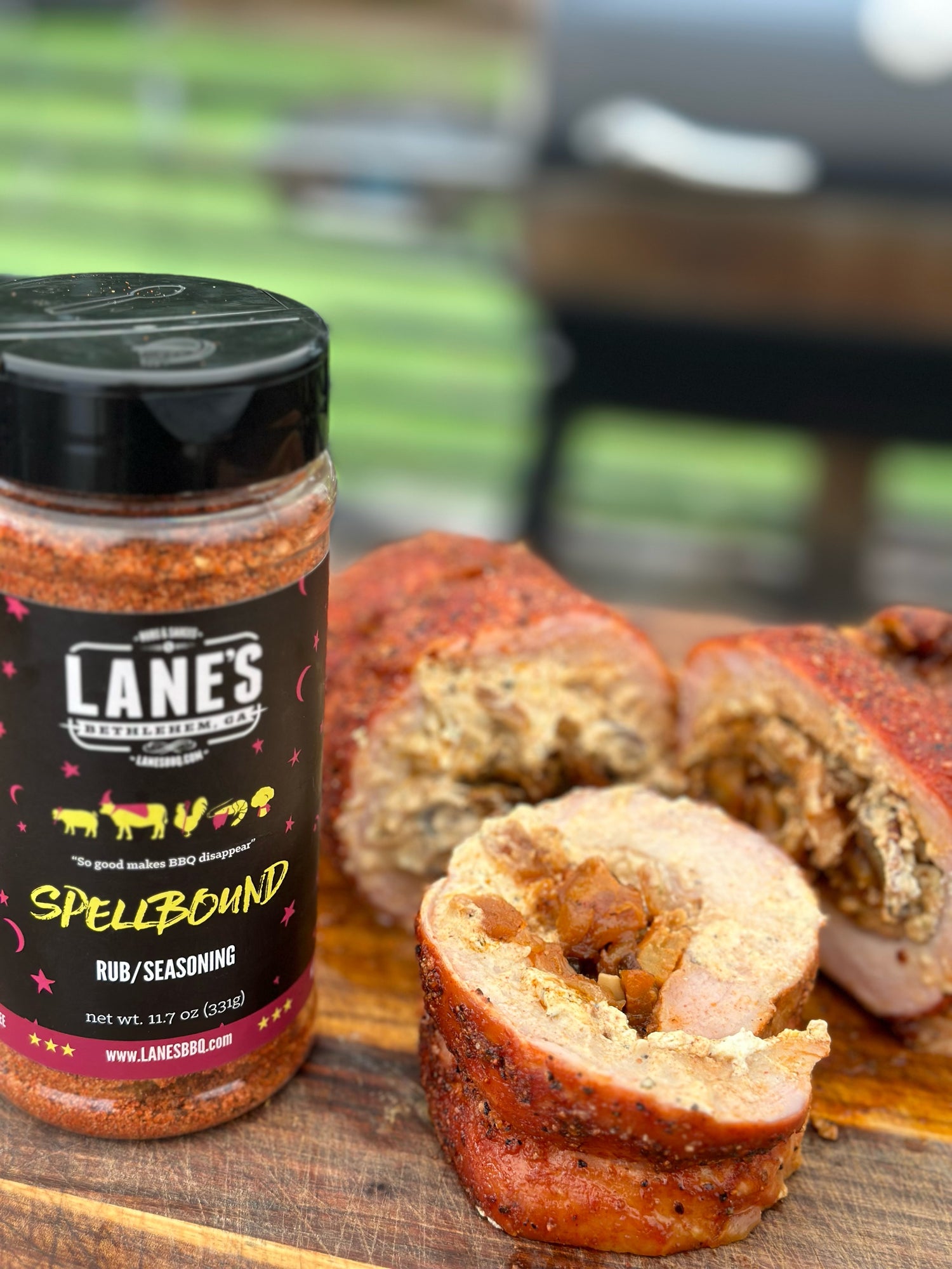 Apple Stuffed Pork Loin