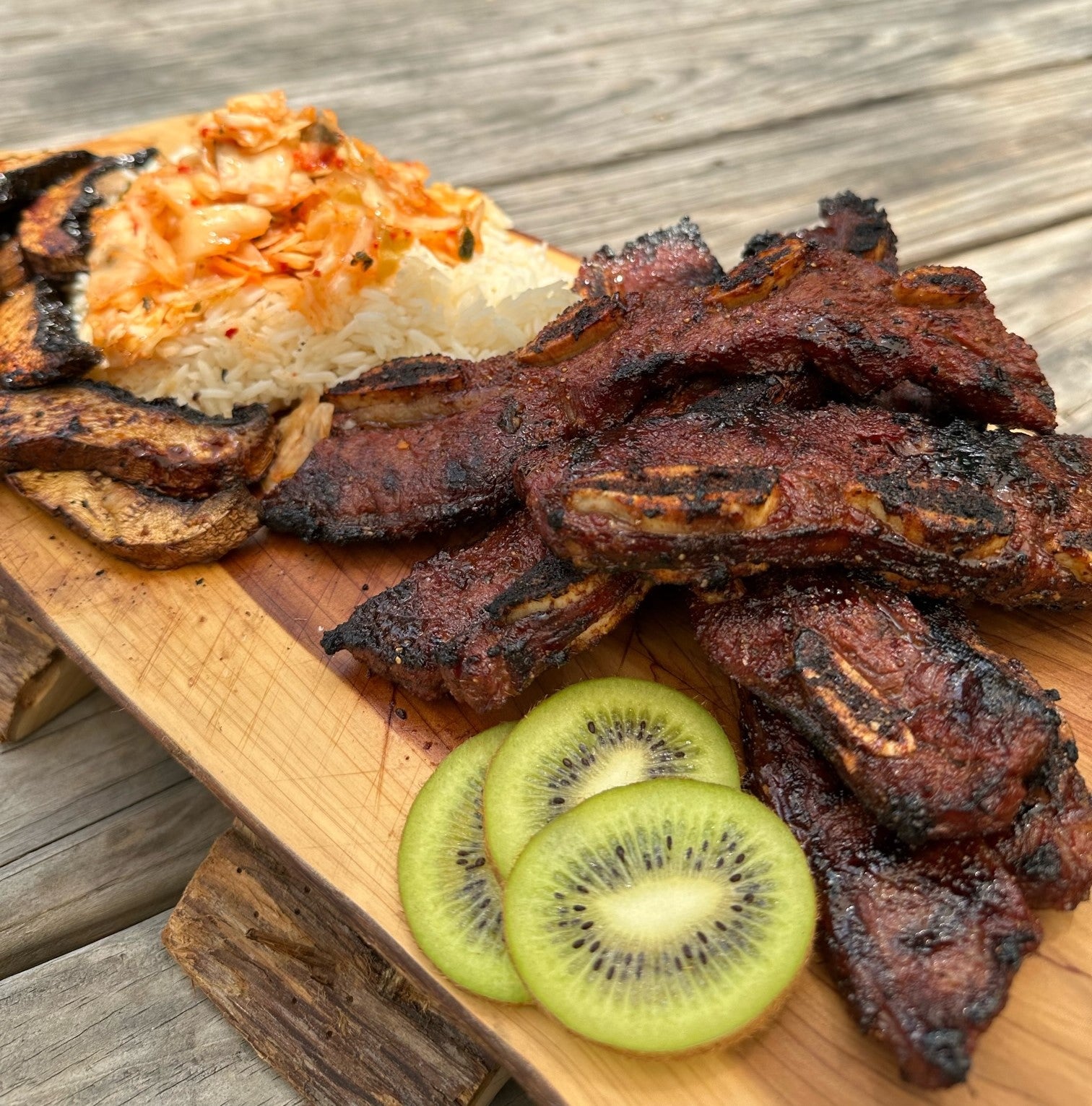 galbi korean bbq kimchi