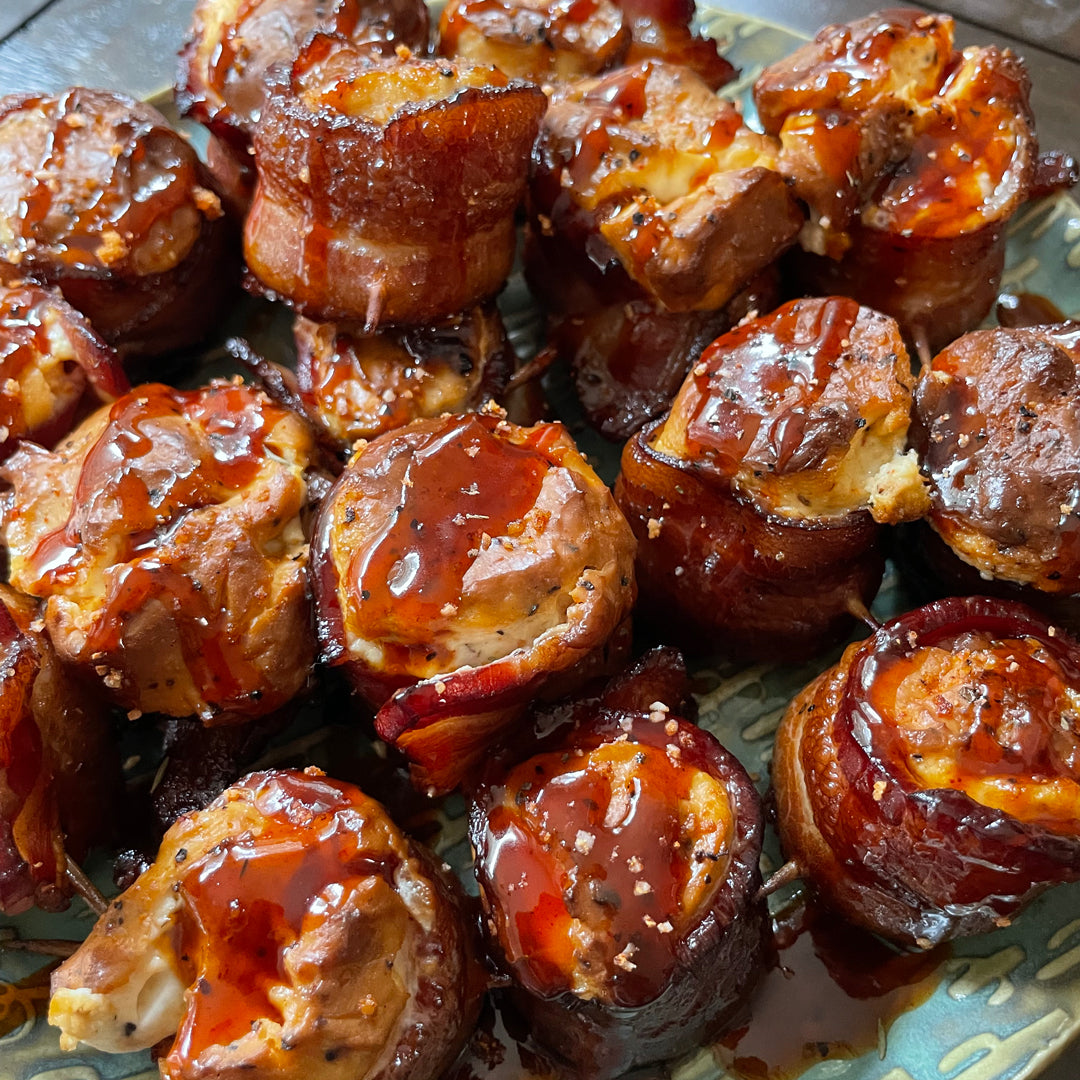 Sweet and Spicy Pig Shots