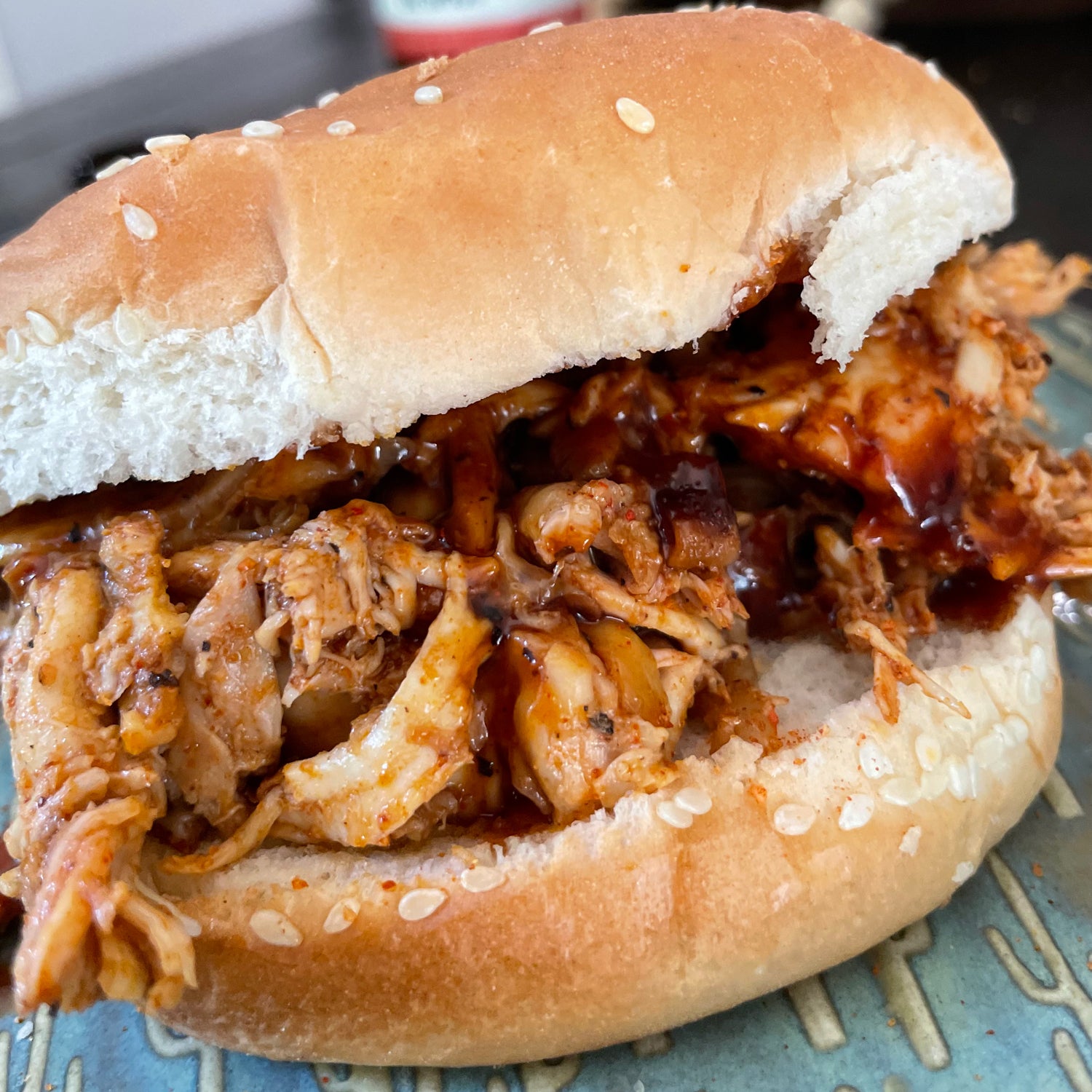 Shredded hotsell bbq chicken