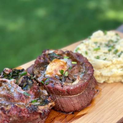 stuffed steak pinwheels