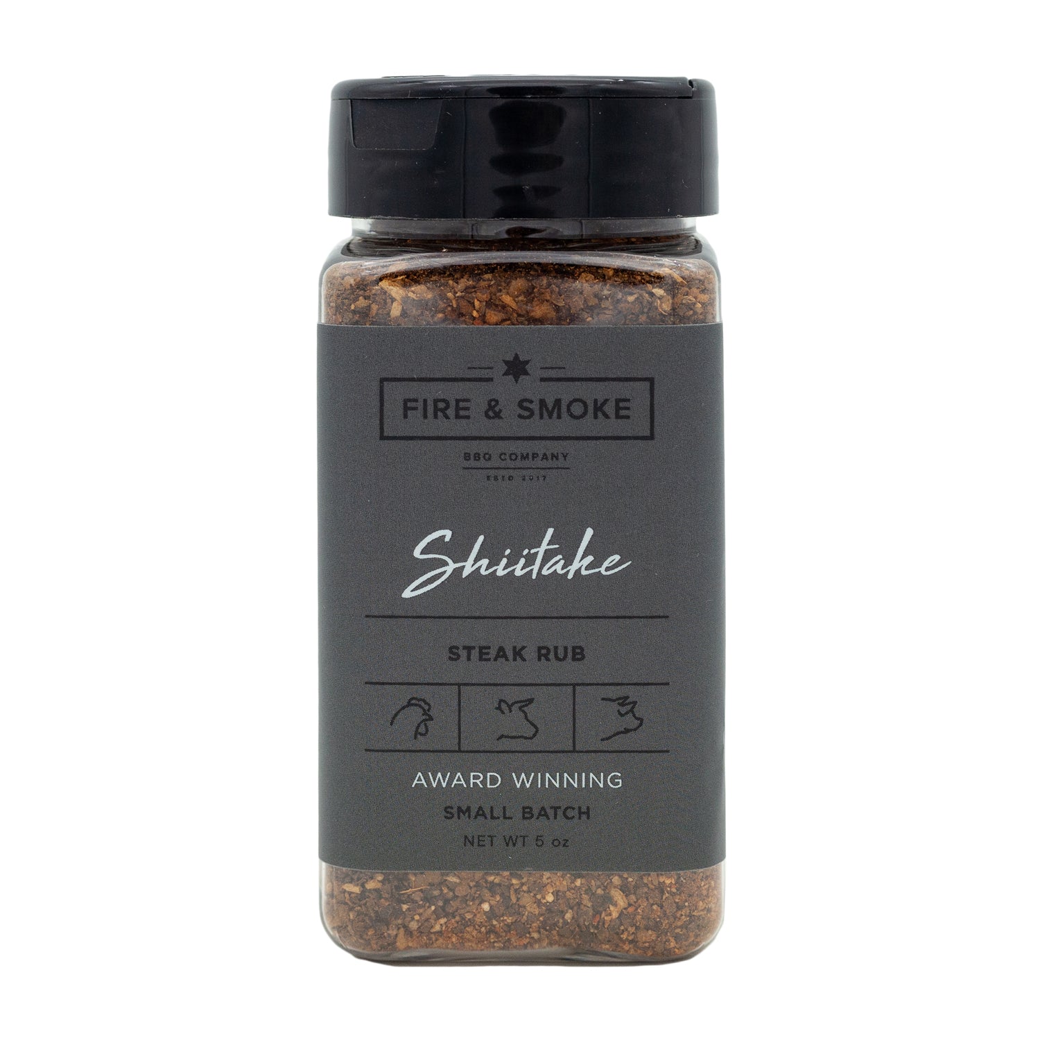 Fire & Smoke Shiitake Steak Rub