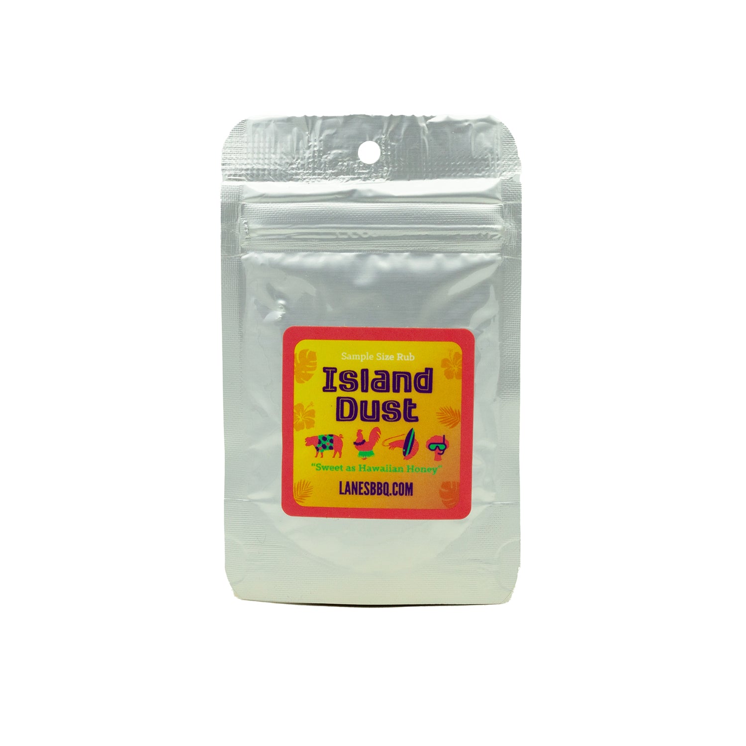 Island Dust Rub - .50 oz Sample Bag