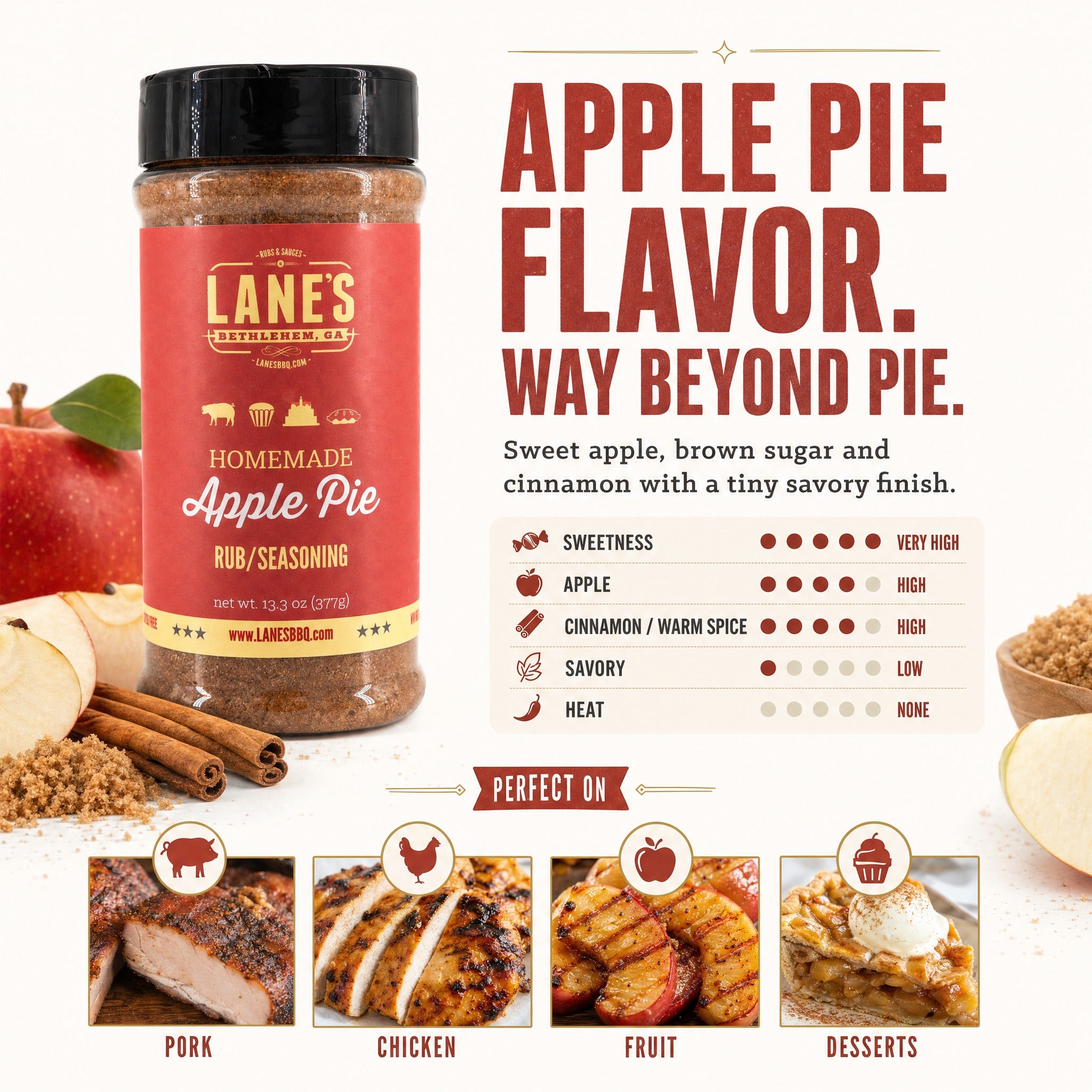 Apple Pie Rub & Seasoning