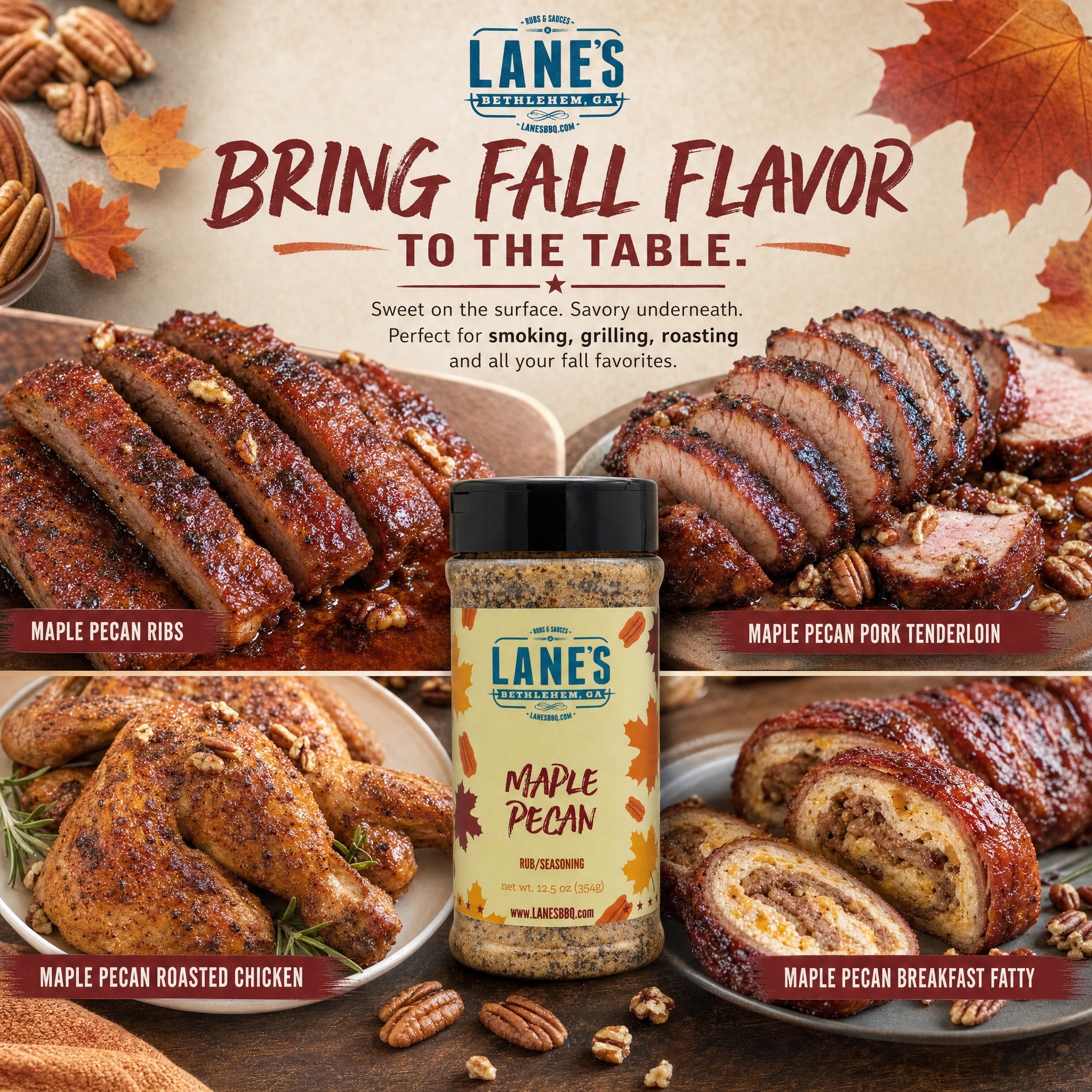 Maple Pecan Rub