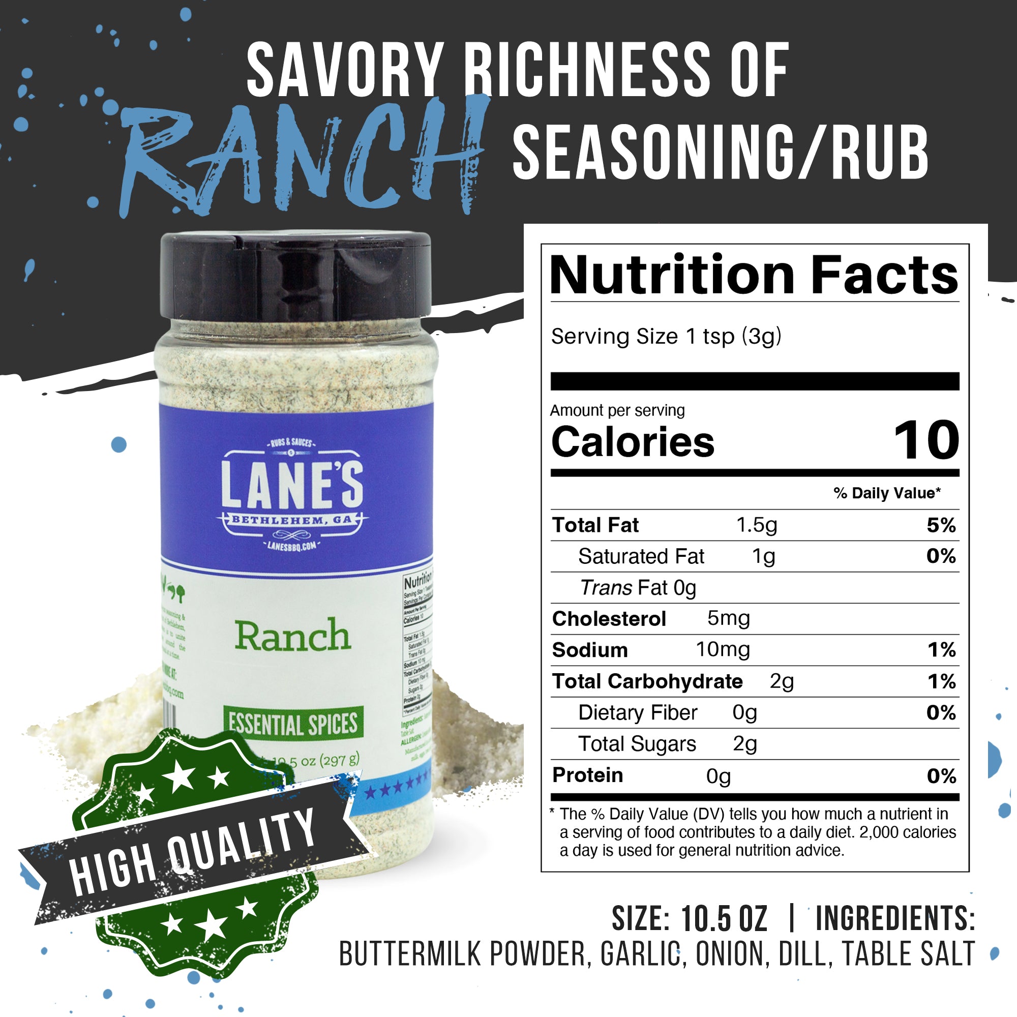 Ranch Seasoning