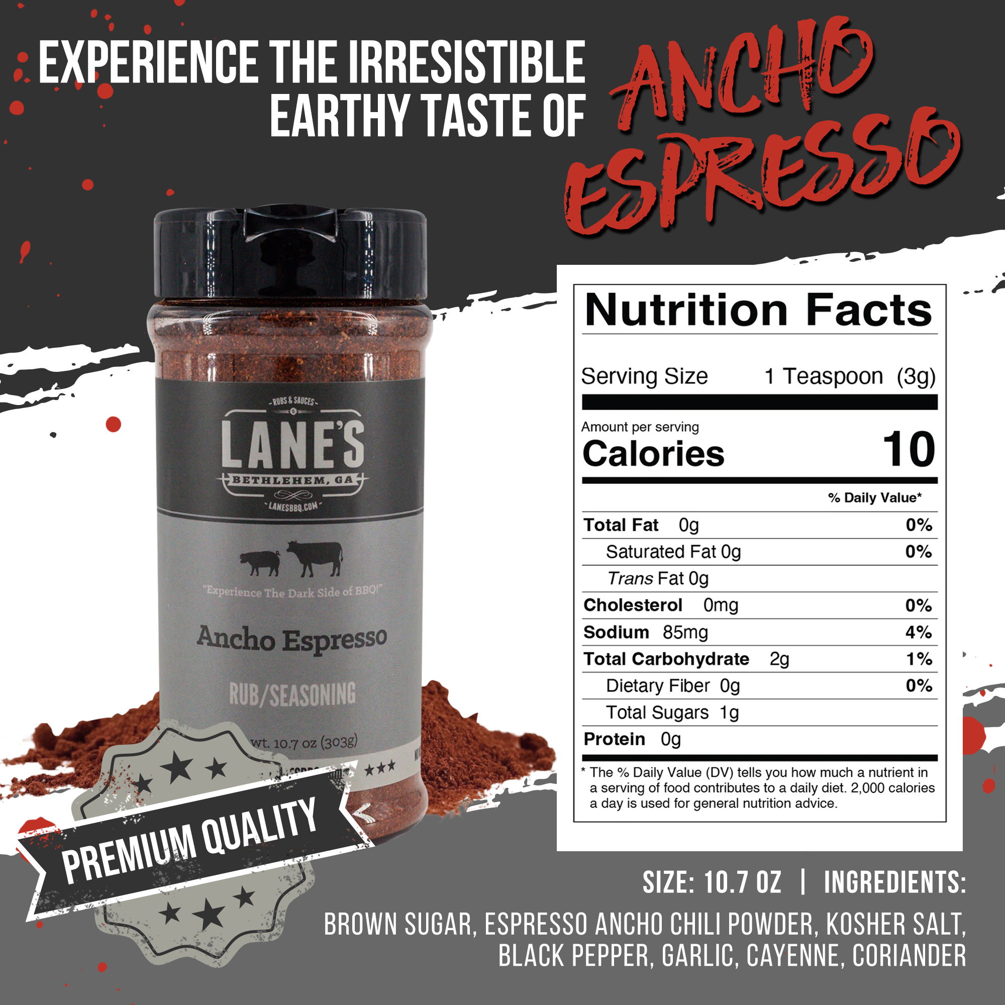 Ancho Espresso Rub