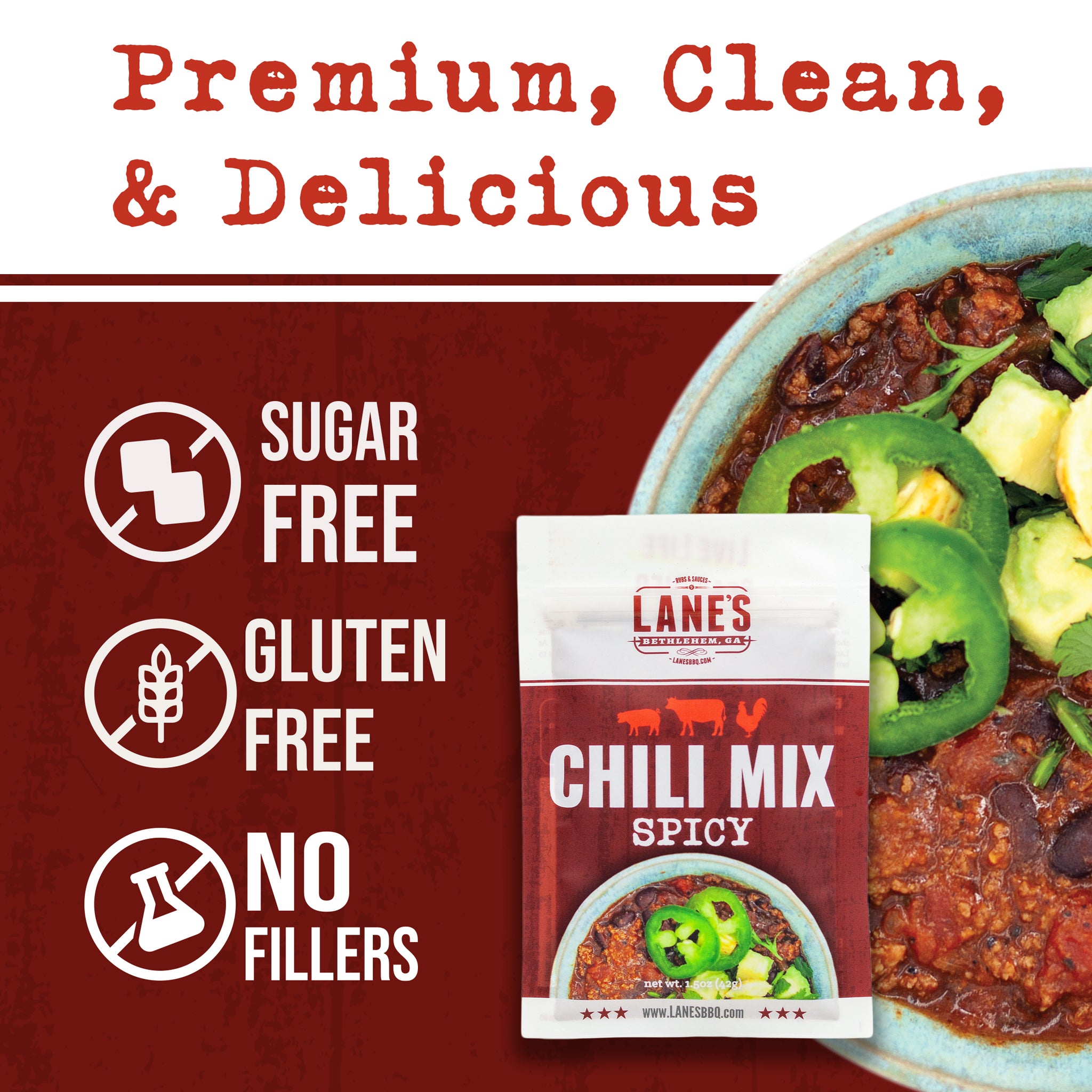 Lane's Spicy Chili Mix