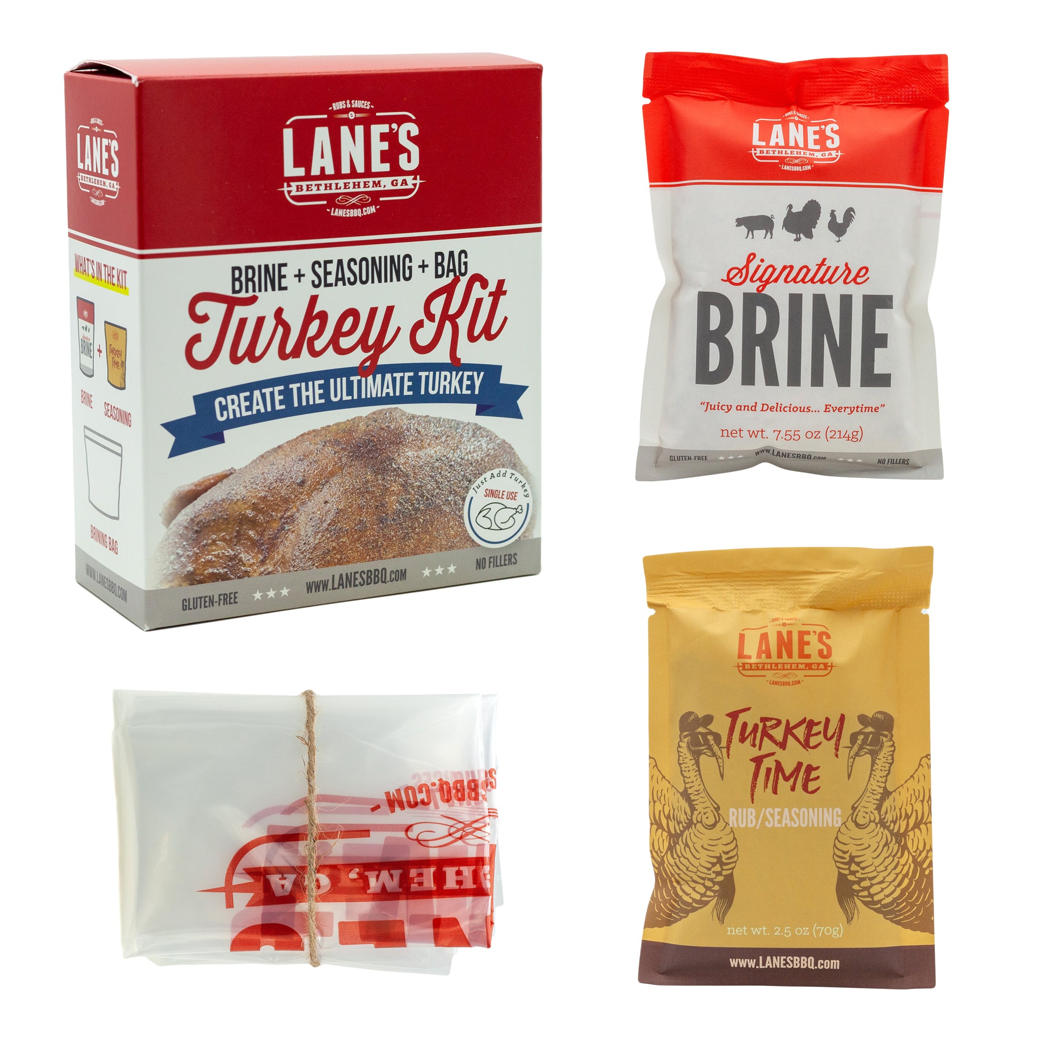 Lane's Turkey Brine Kit - Single Use