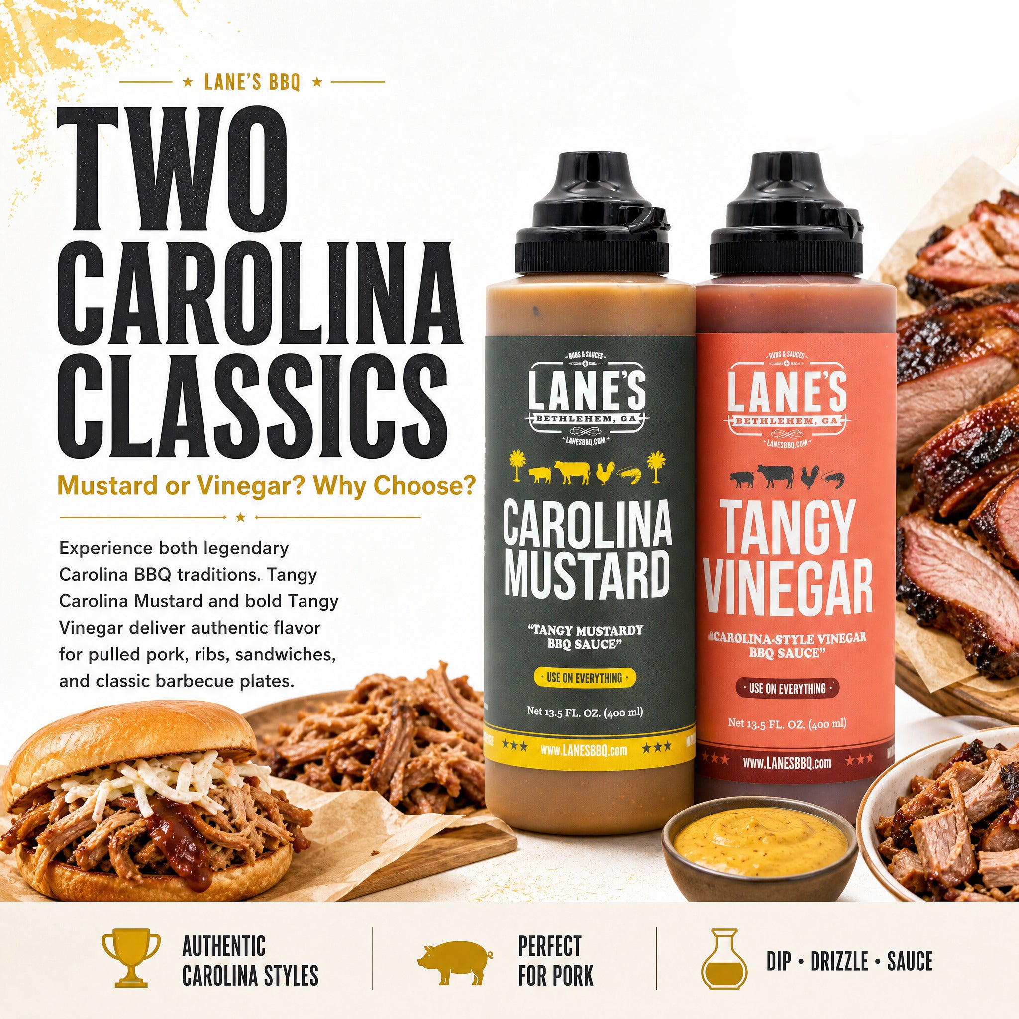 The Carolina BBQ Sauce Set