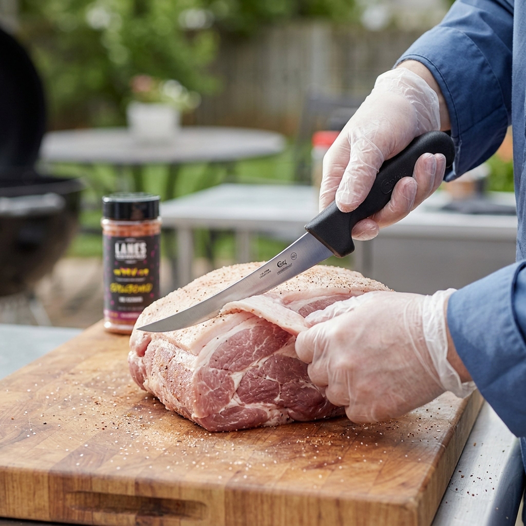 Curved Stiff 6" Boning Knife