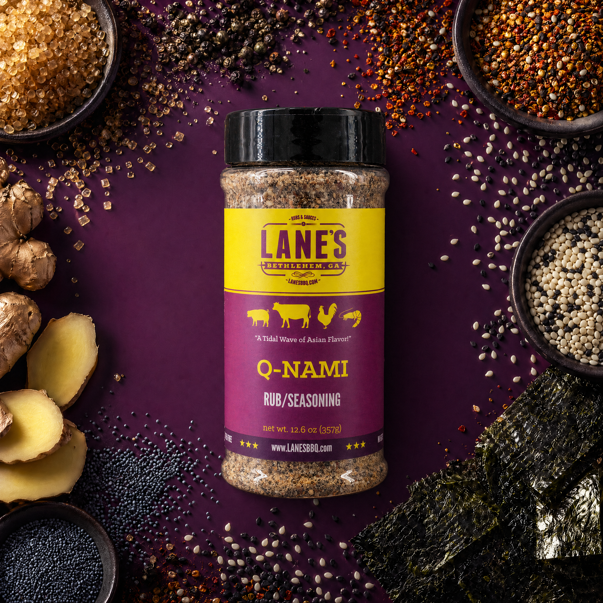 Q-Nami Umami Rub
