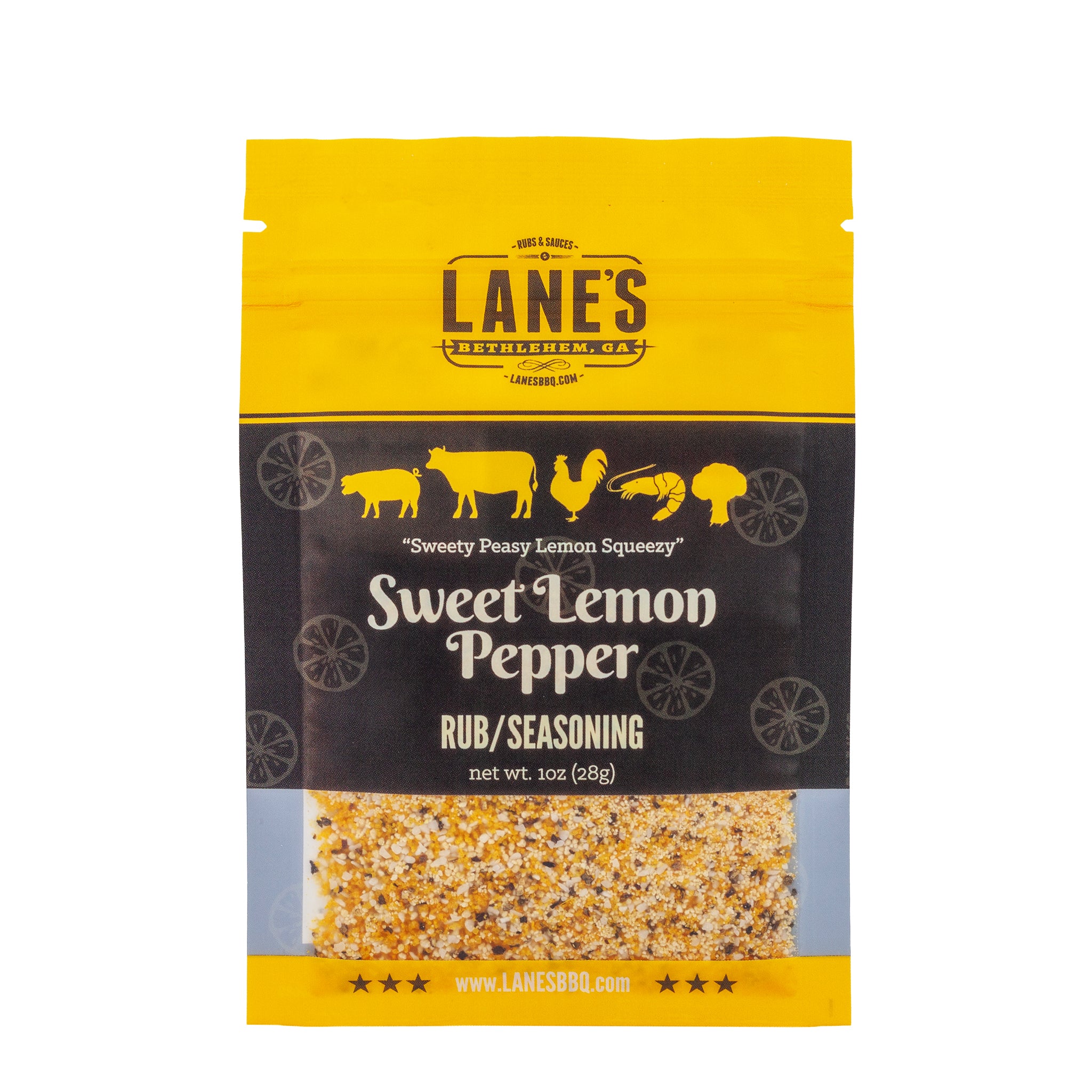 Sweet Lemon Pepper Rub