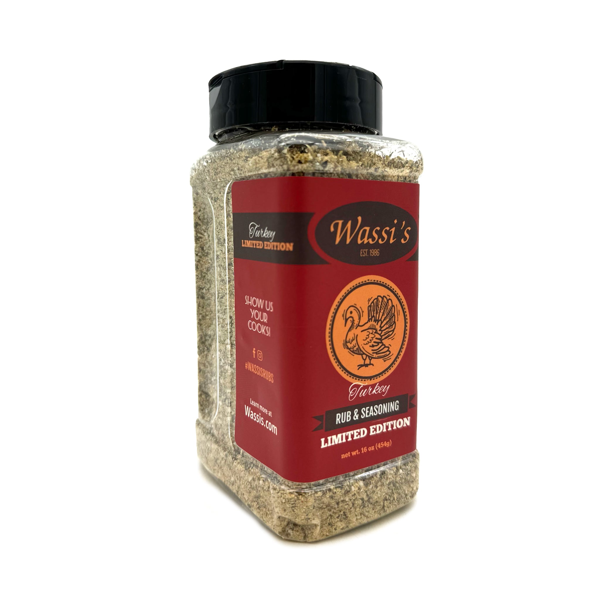 Wassi's Limited Edition Turkey Rub