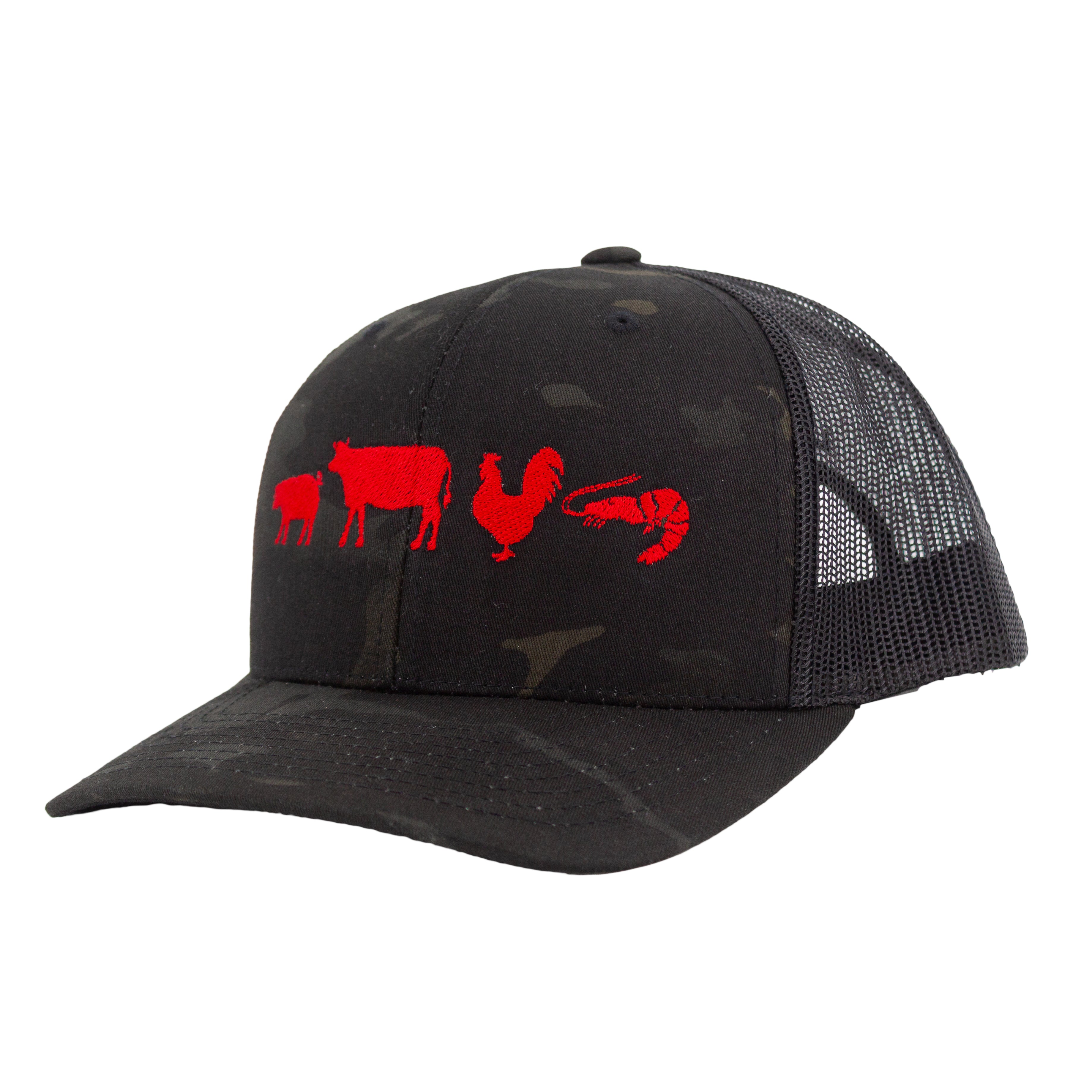 Camo Animal Silhouette Hat