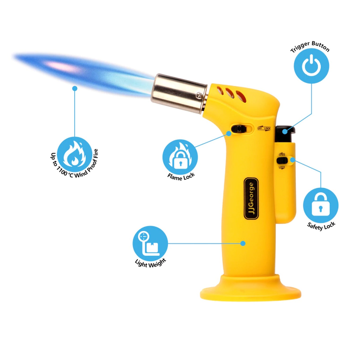 Yellow Jacket Culinary Torch JJGeorge