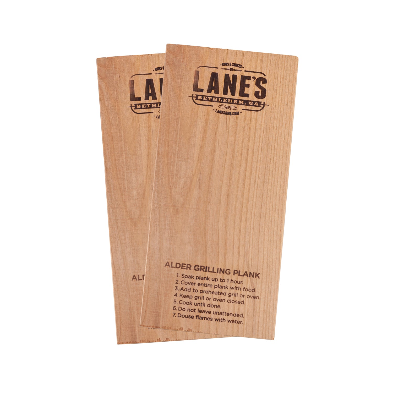 Alder Wood Grilling Plank - 2 Pack