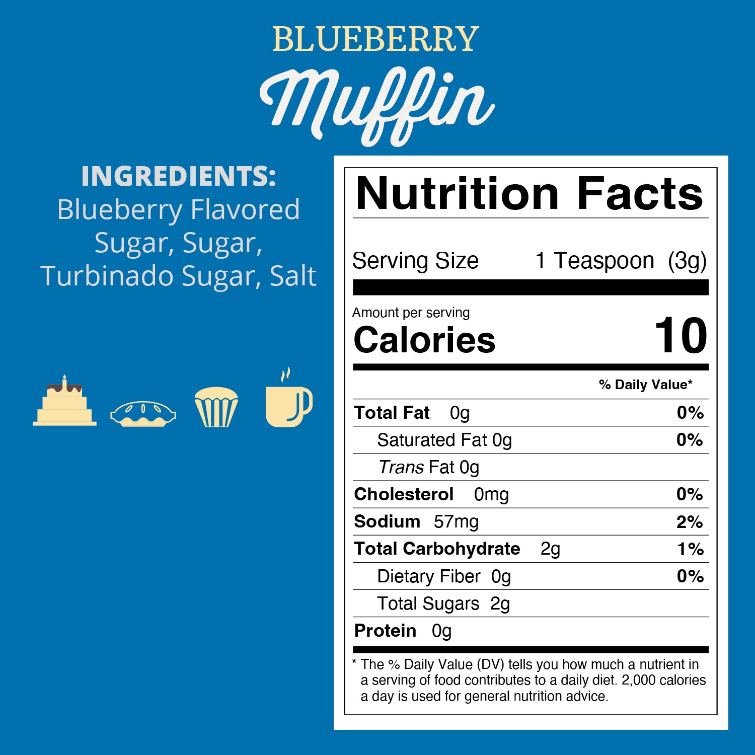 Blueberry Muffin Seasoning