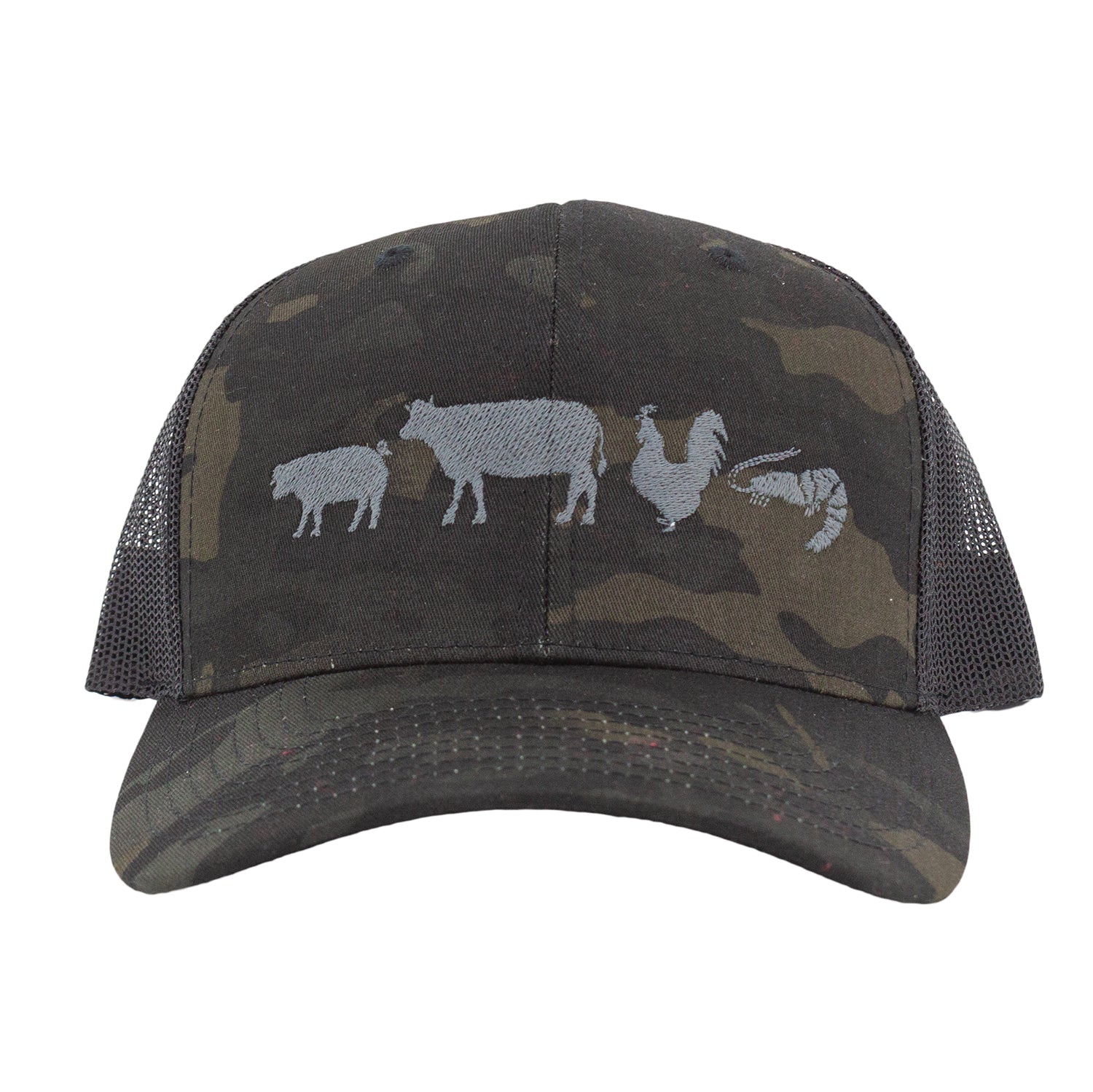 Camo Animal Silhouette Hat