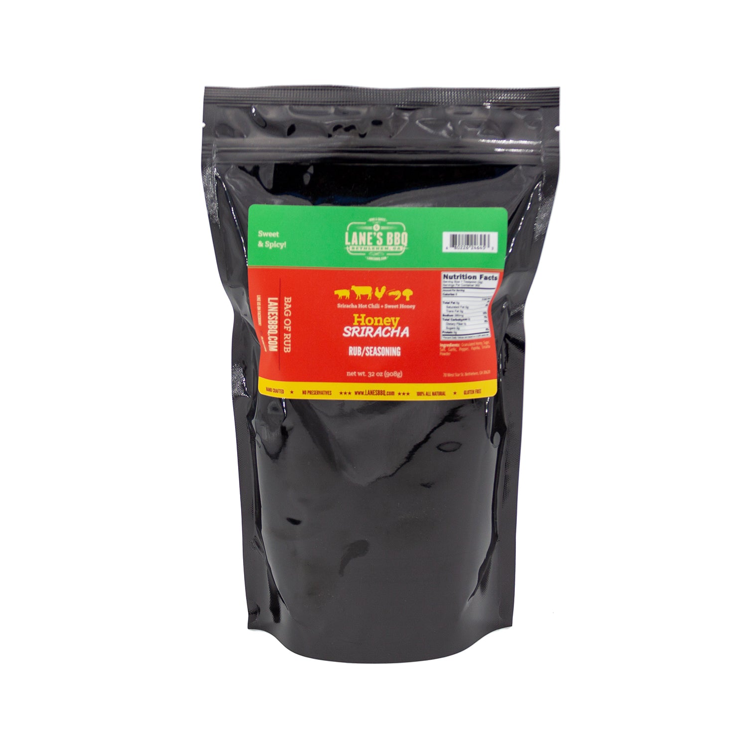 2lb Bag of Honey Sriracha Rub Seasoning