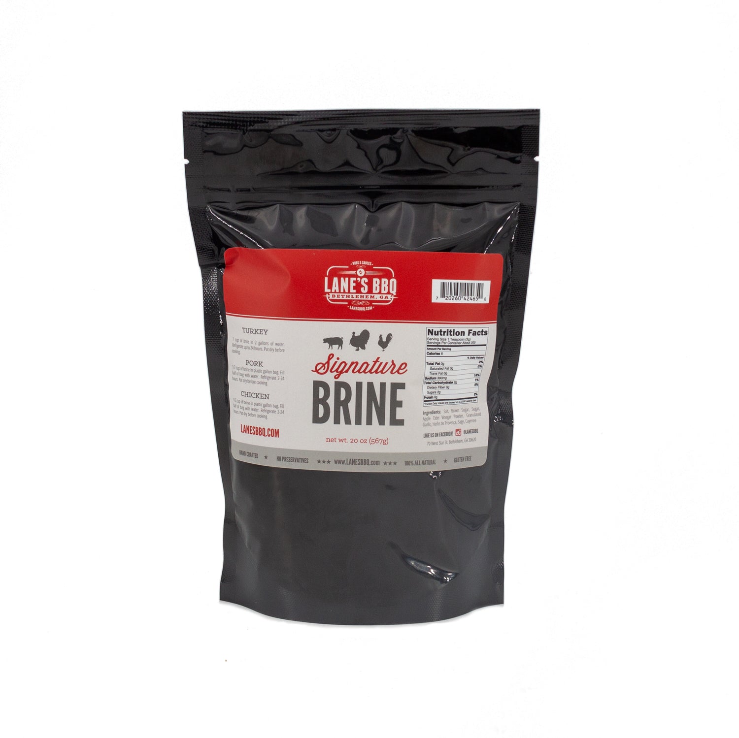 Lane's Signature Brine Bag