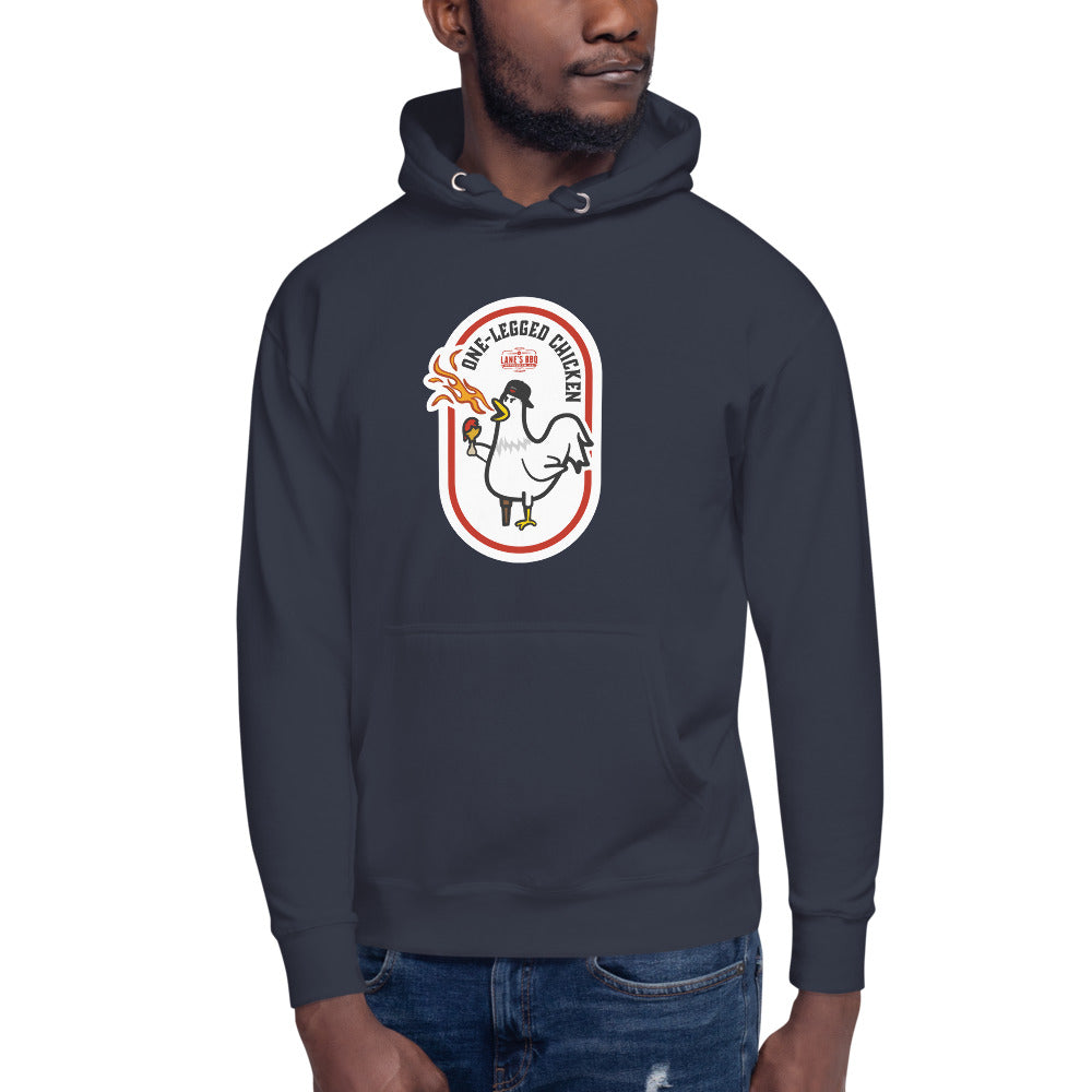 One-Legged Chicken Hoodie