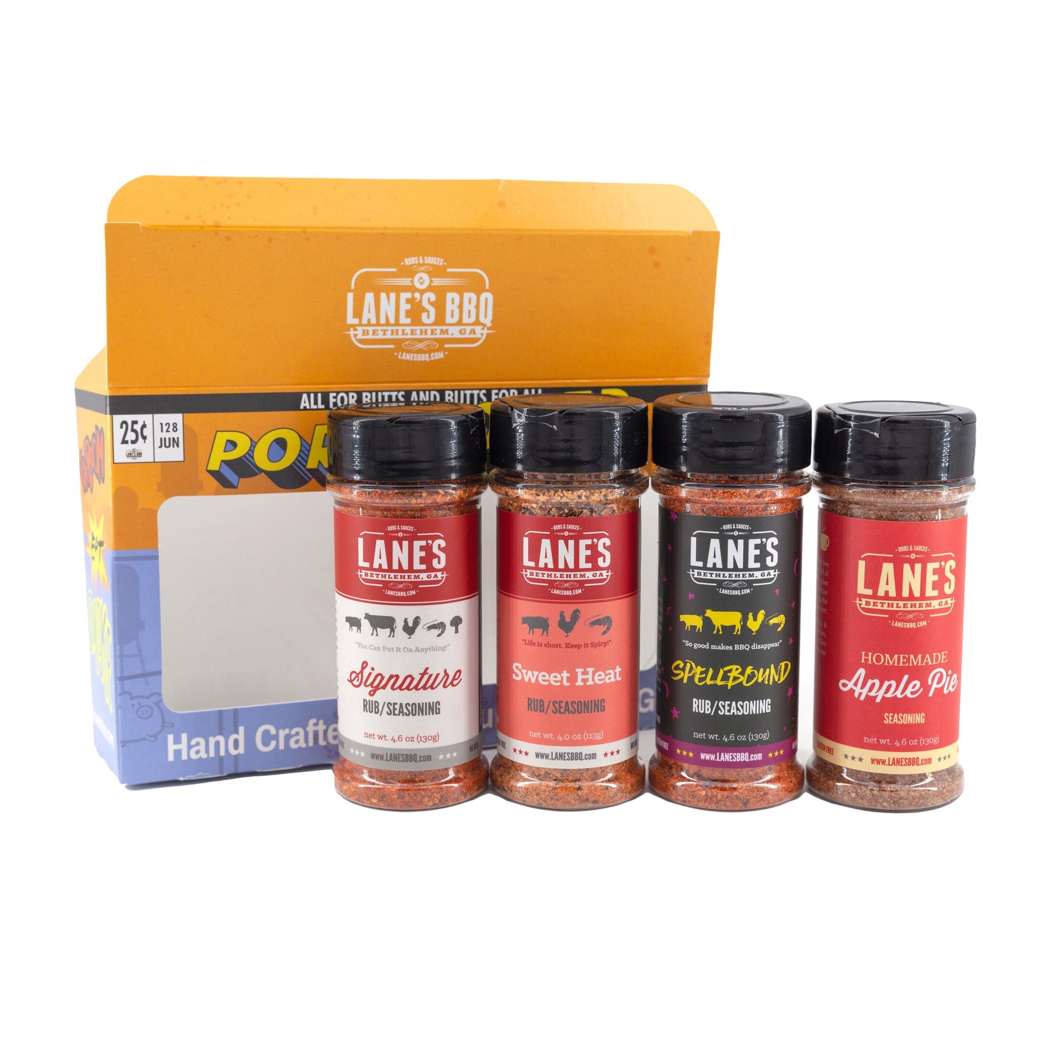 Pork Power 4 Rub Gift Set