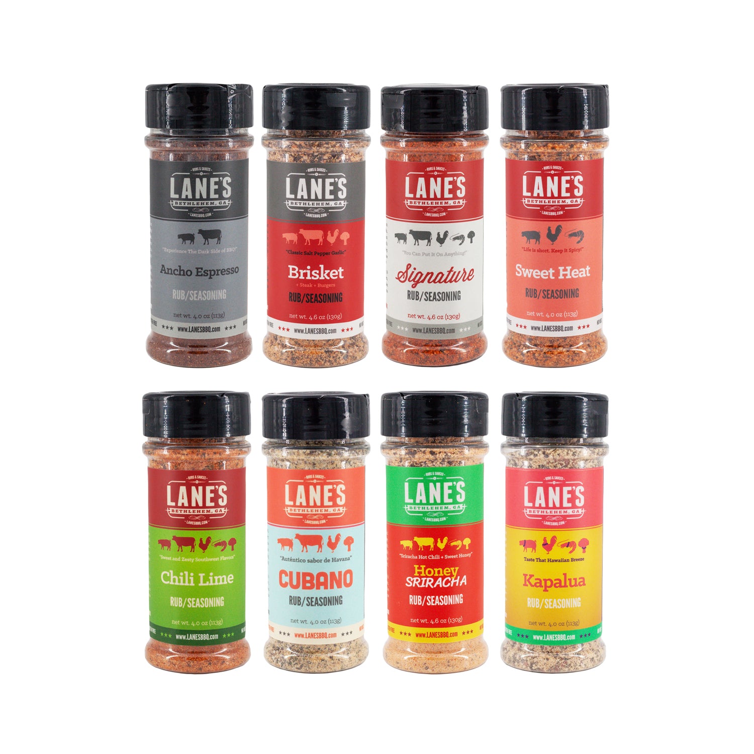 Mix & Match 4 oz Rub, Seasonings