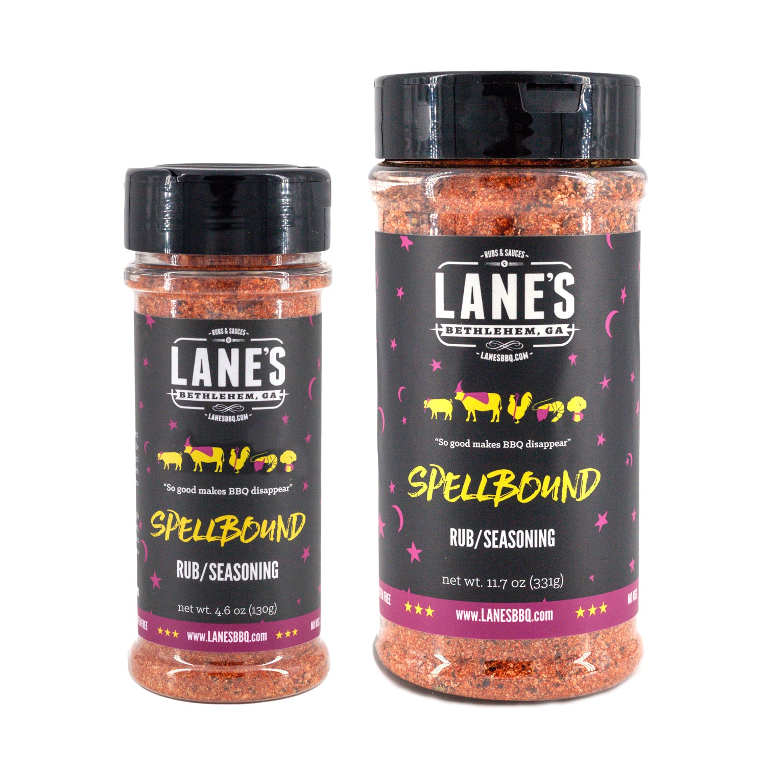 Lanes 2025 bbq rubs