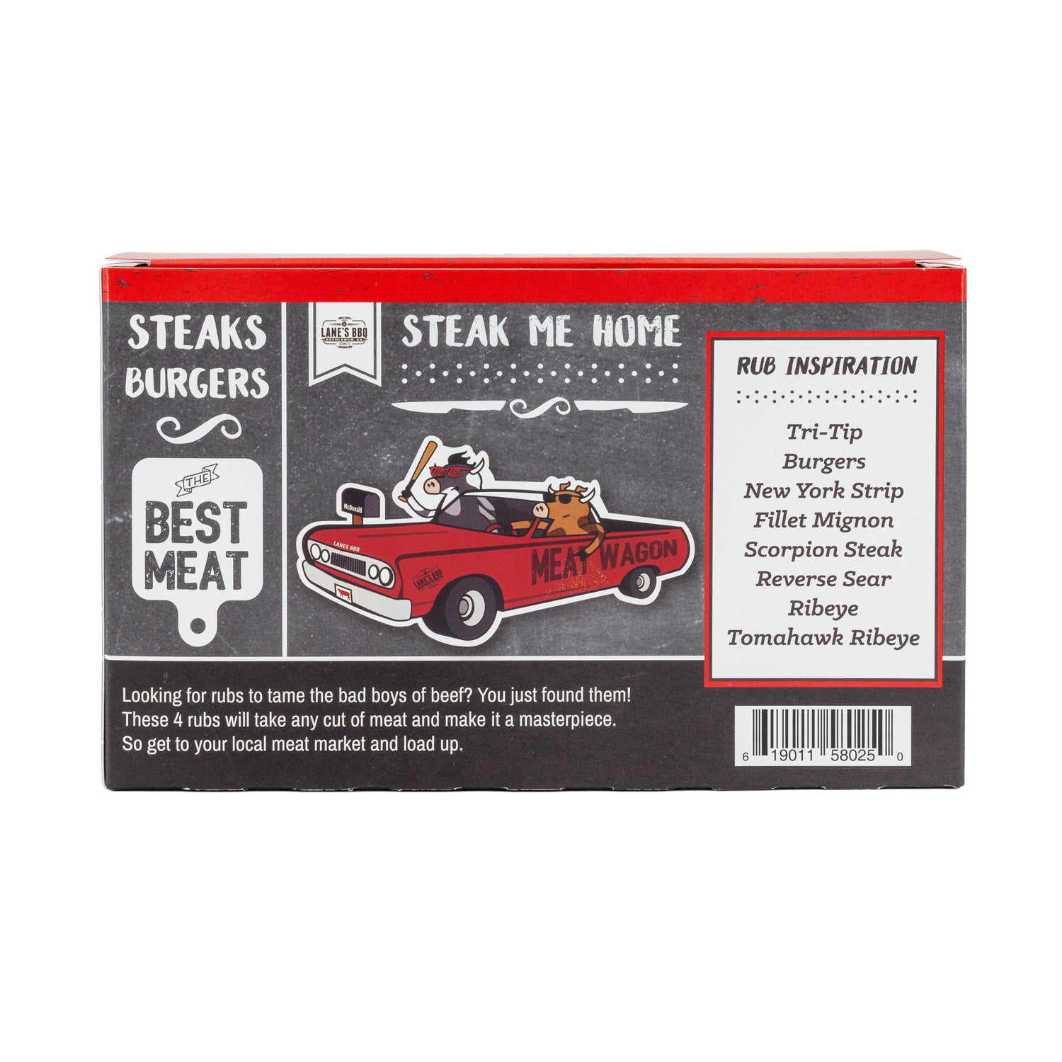 Steak Me Home - 4 Rub Gift Set
