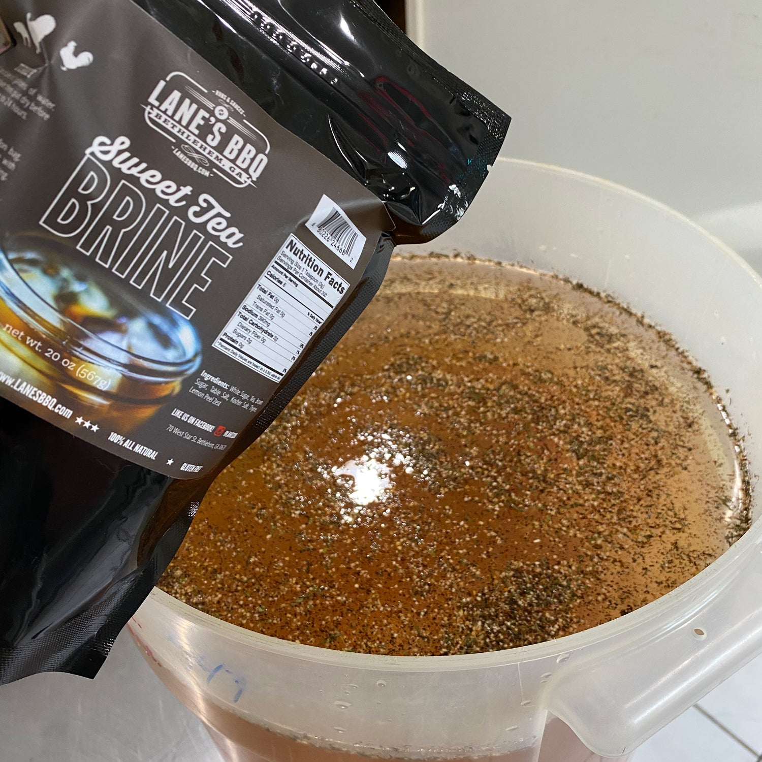 Sweet Tea Turkey Brine Kit - 1 Use