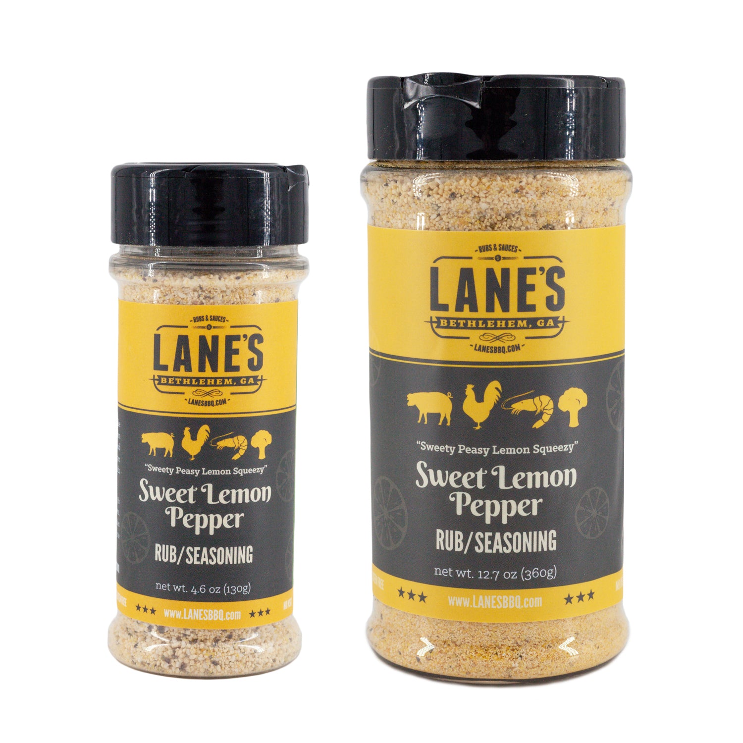 Sweet Lemon Pepper Rub