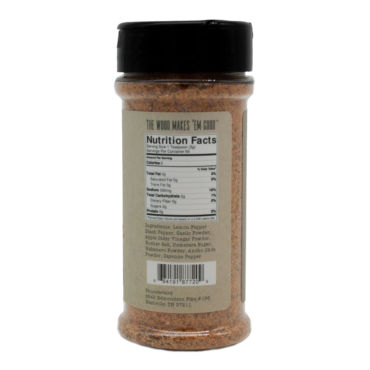 Thunderbird Chicken Scratch Fiery Hot Rub