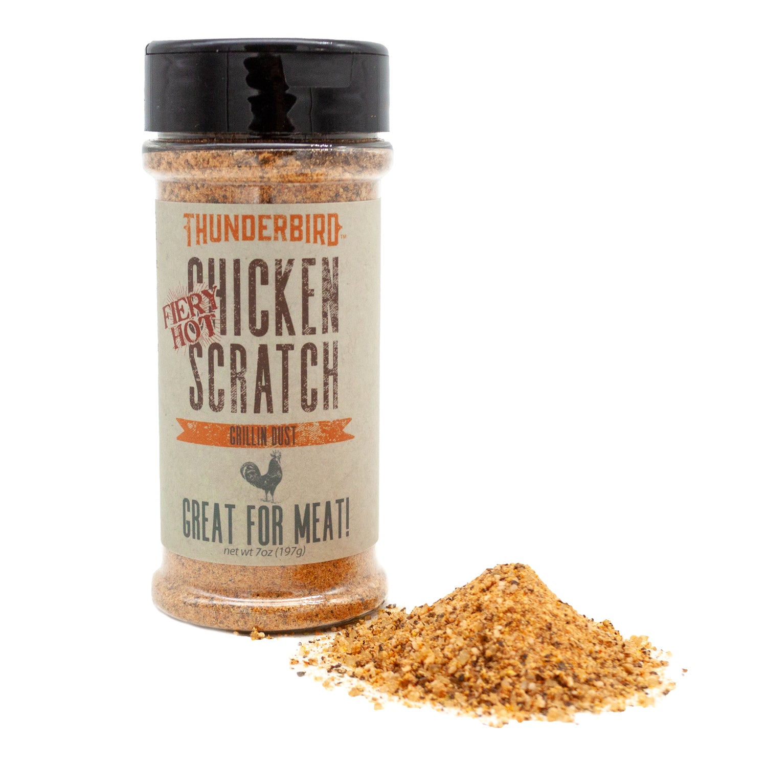 Thunderbird Chicken Scratch Fiery Hot Rub