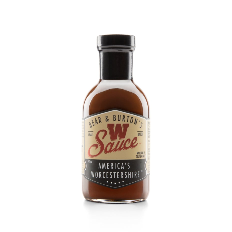 The W Sauce Bear Burtons Worcestershire Sauce