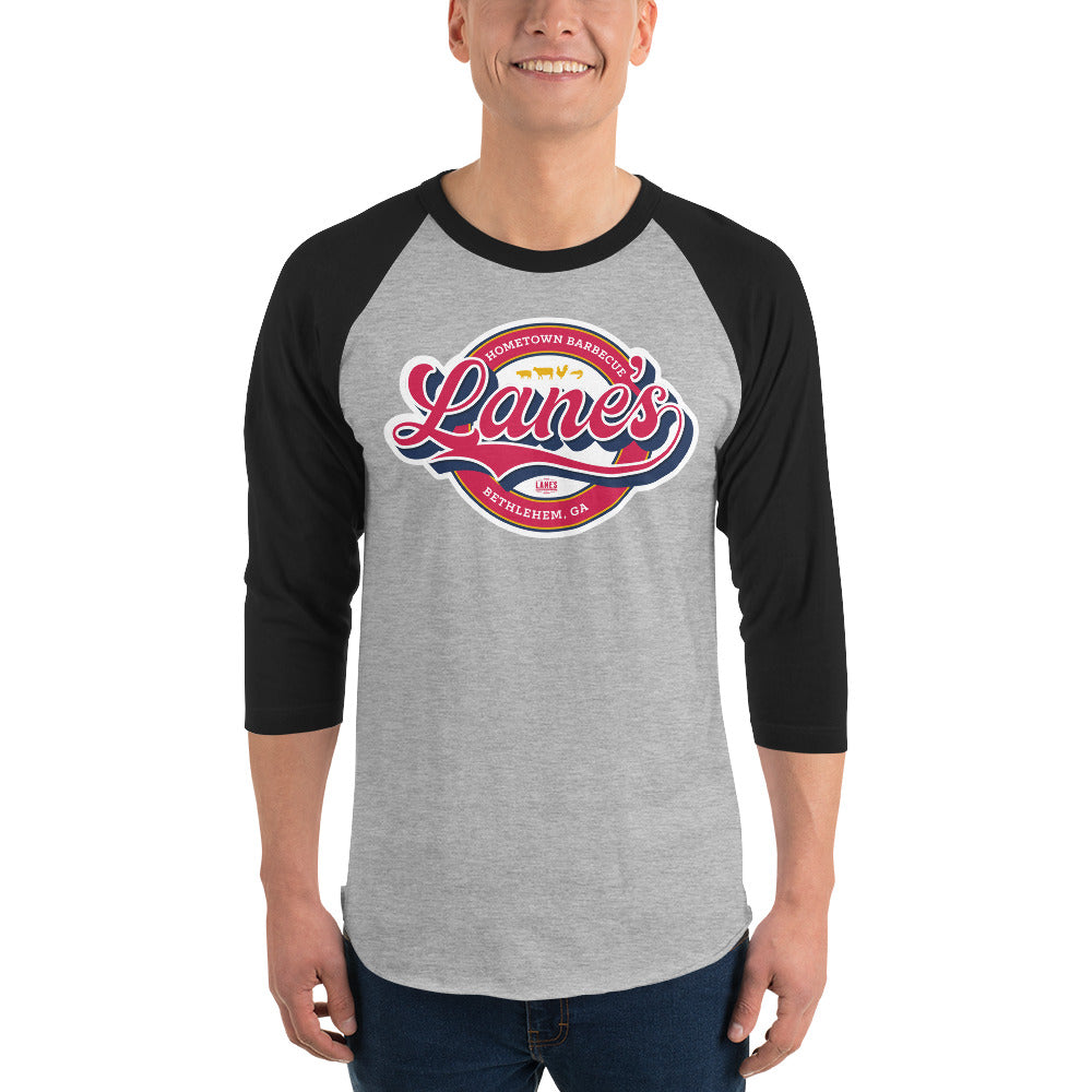 Lane's Hometown BBQ 3/4 Sleeve
