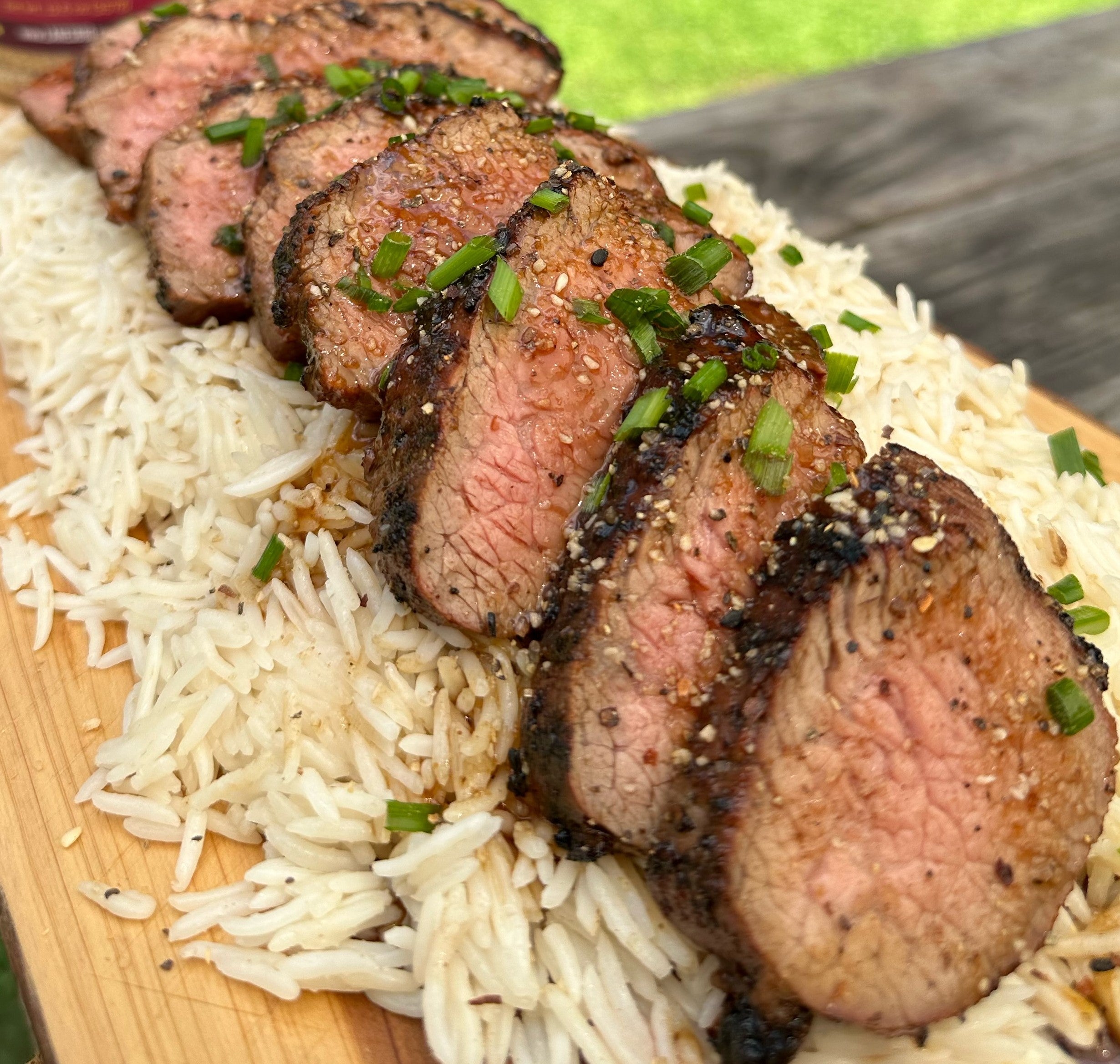 pow pow tri tip qnami steak 