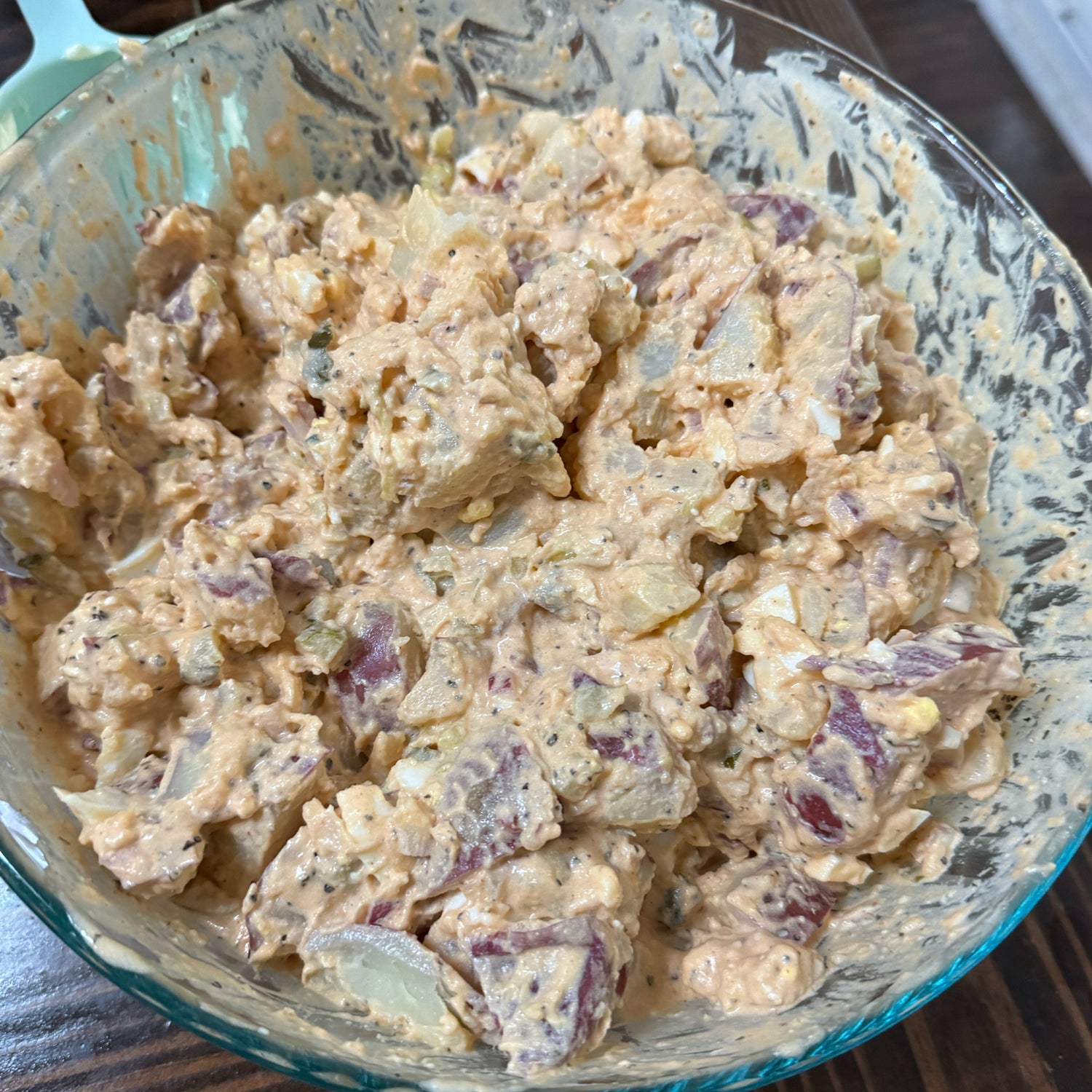 buffalo blue cheese potato salad