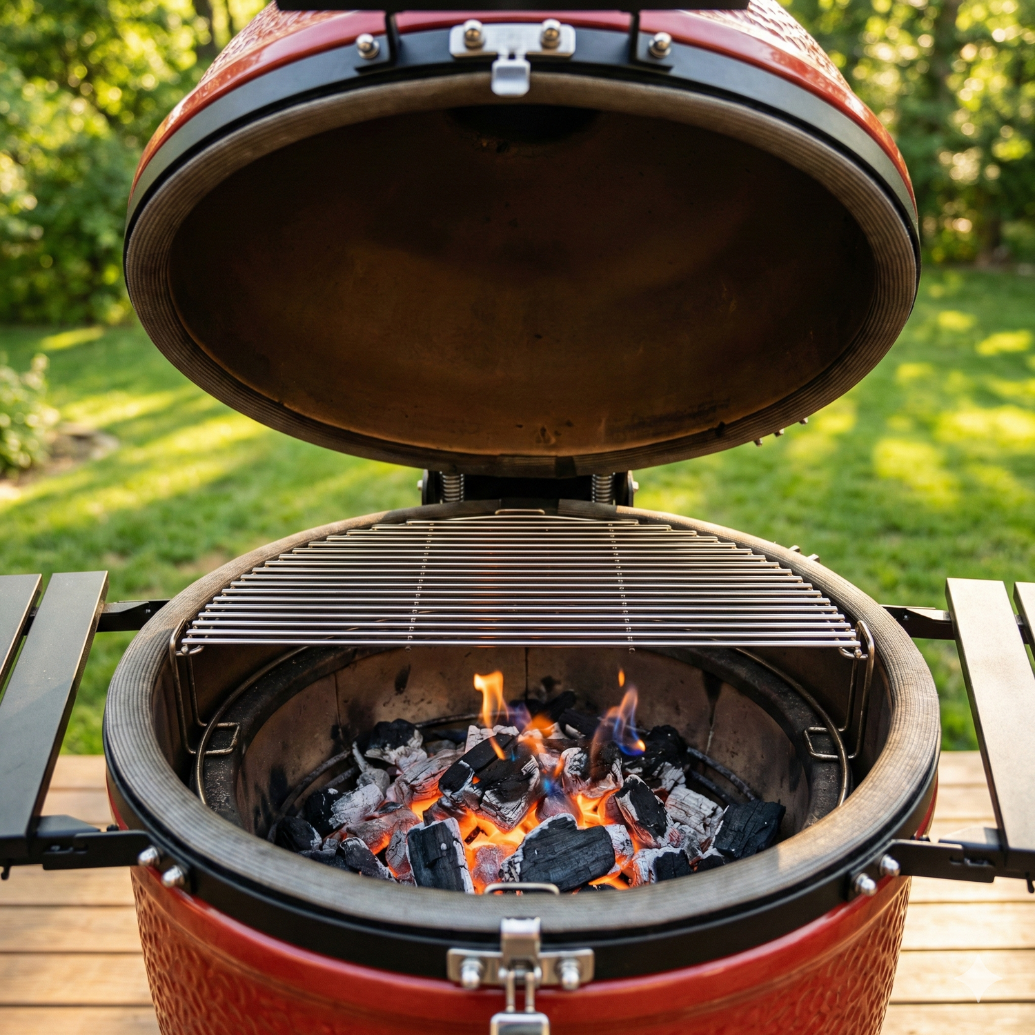 Red KJ Summer Grill Prep