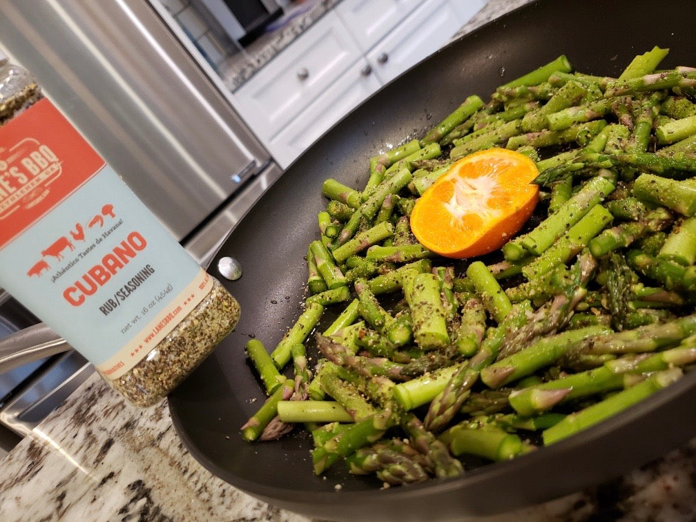 Orange Cuban Asparagus