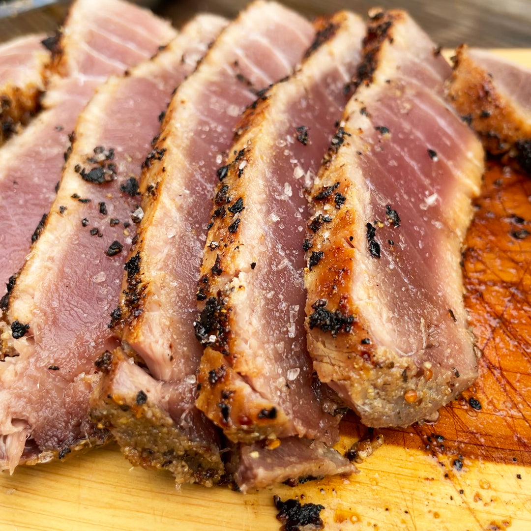 Season tuna steak sale