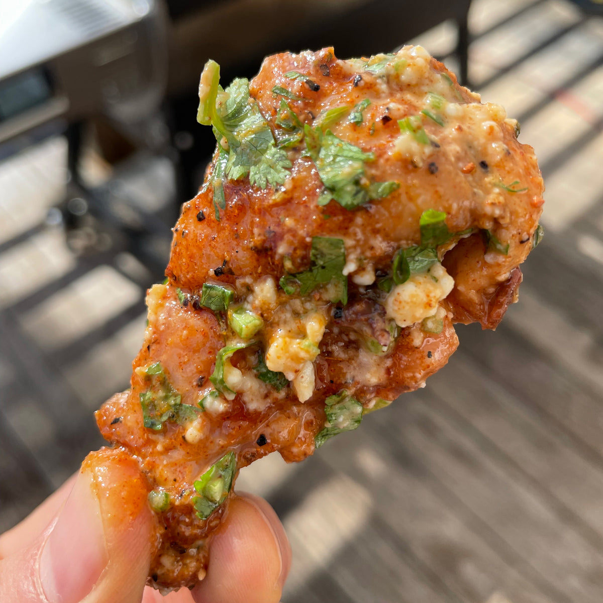 Chili Lime Cilantro Chicken Wings
