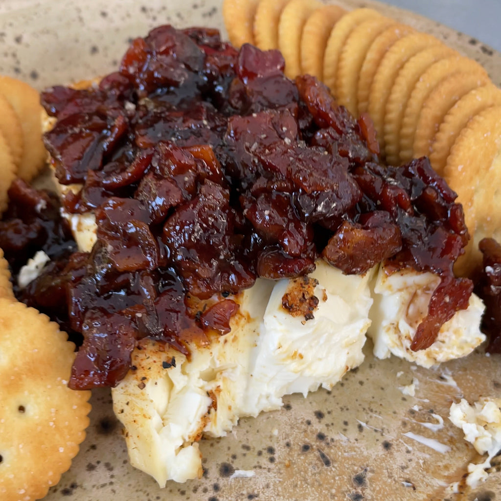 Smoked Cream Cheese and Bacon Jam