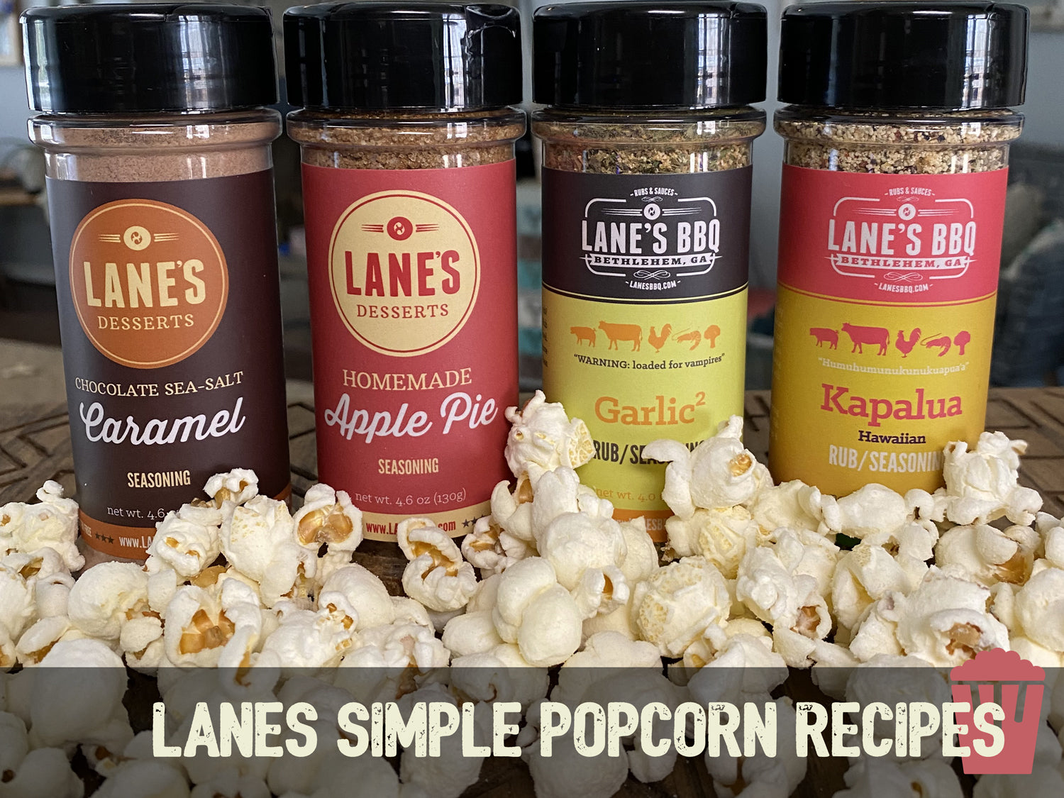How to flavor your Popcorn using Lane's Seasonings