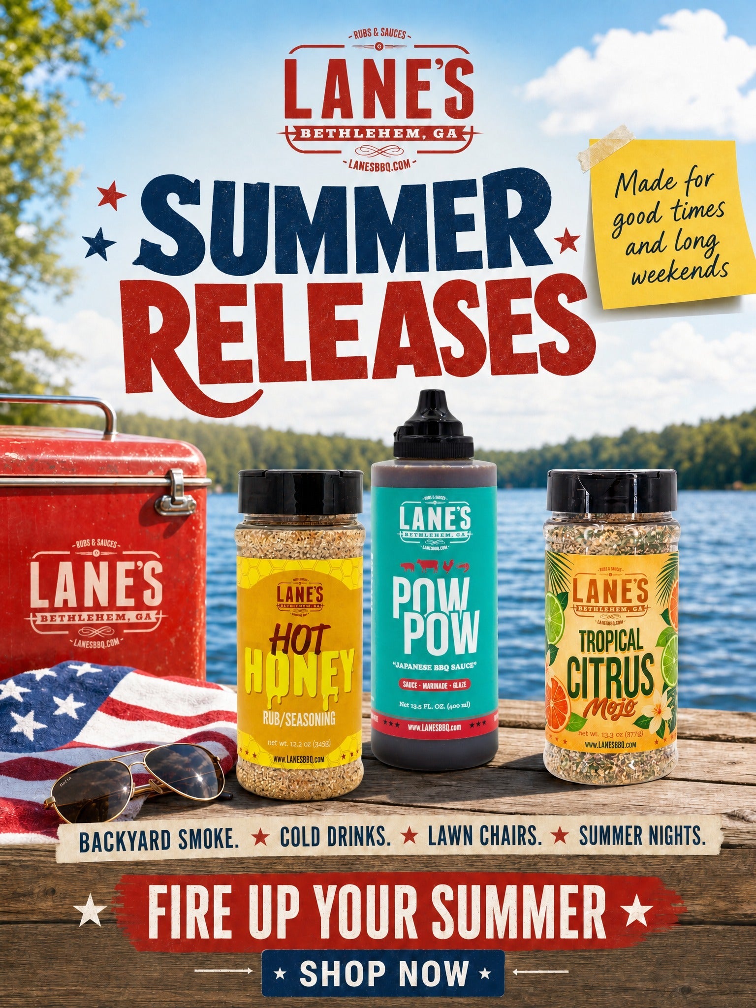 Lane's Summer Products