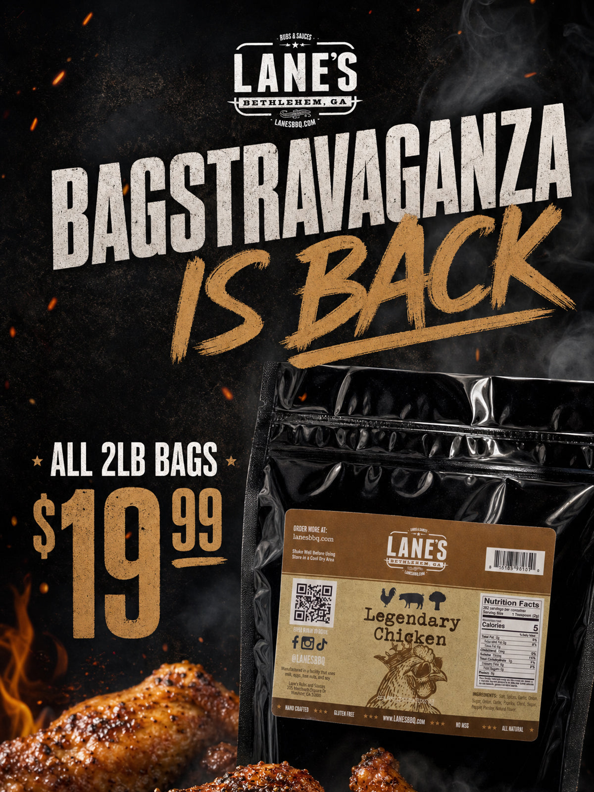 Lane’s Bag-Stravaganza 2026