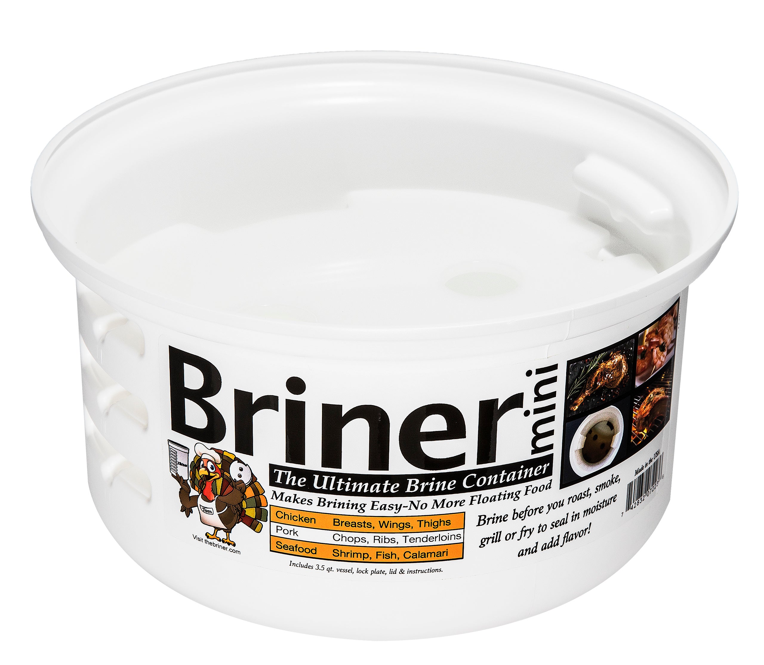 The Briner Bucket - The Ultimate Brining System